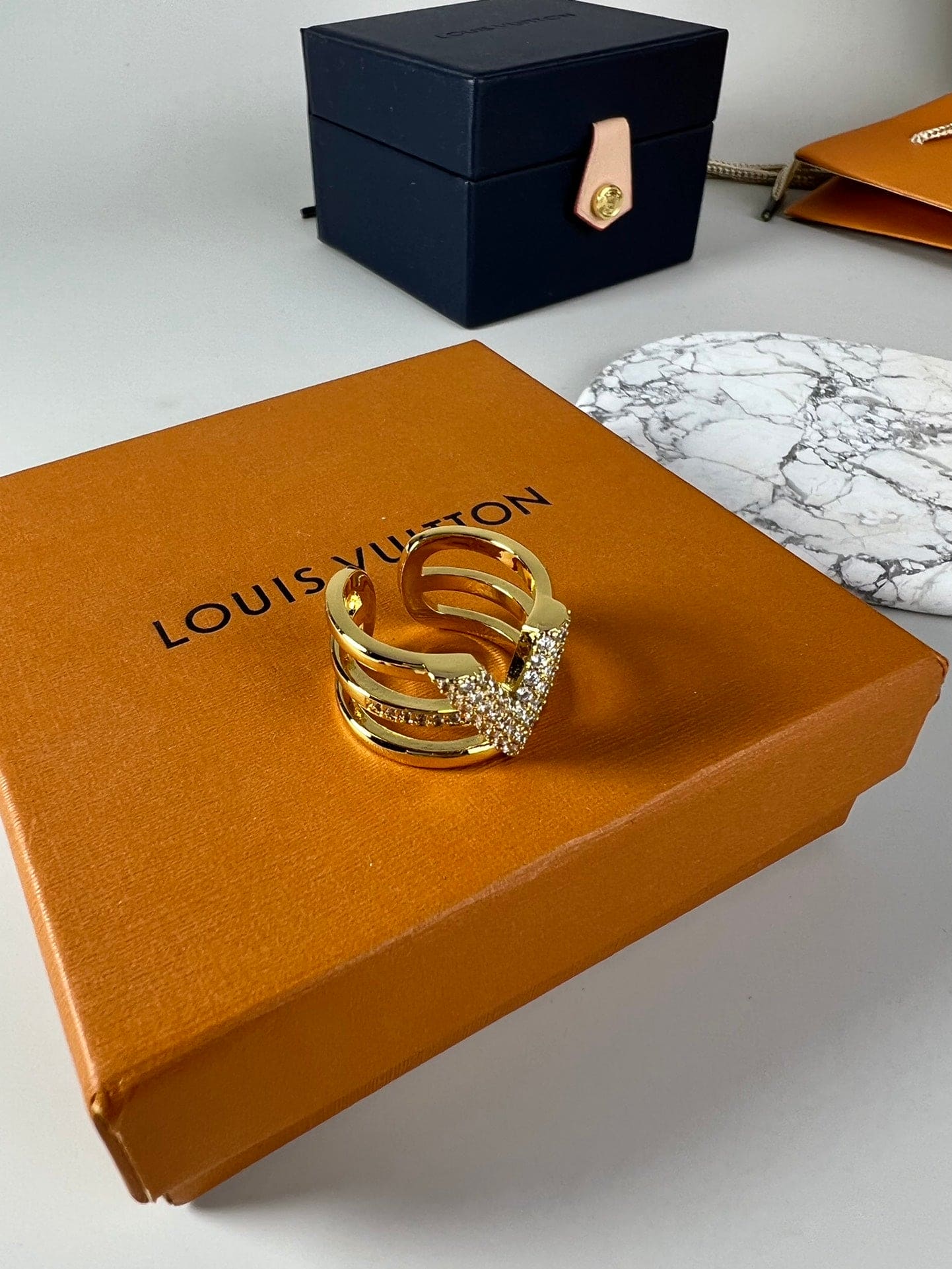 18K Louis Vuitton Volt Ring