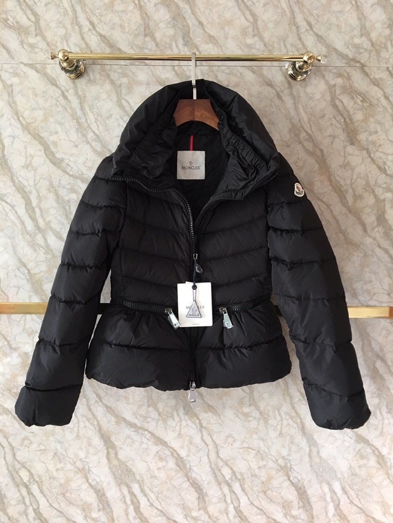 Moncler Women's Hooded Puffer Coat — front