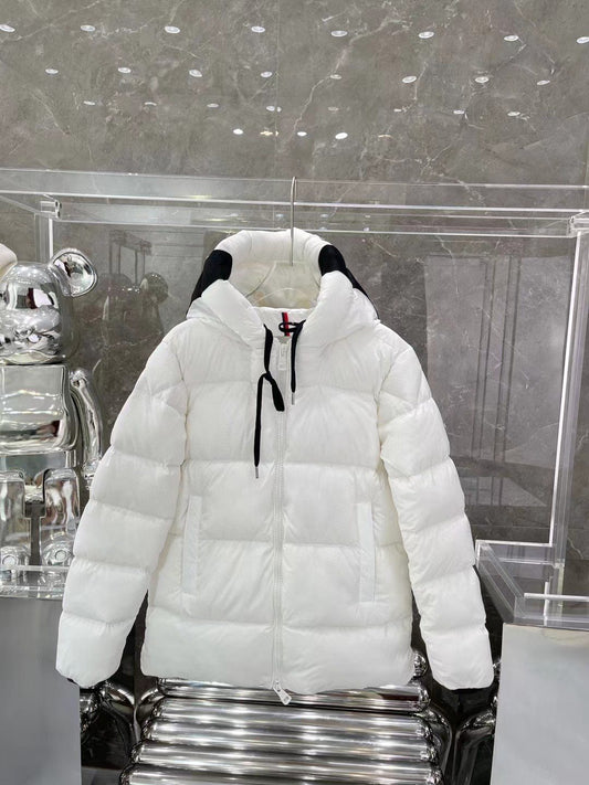 Moncler Hood-Print Hooded Puffer Coat — hero