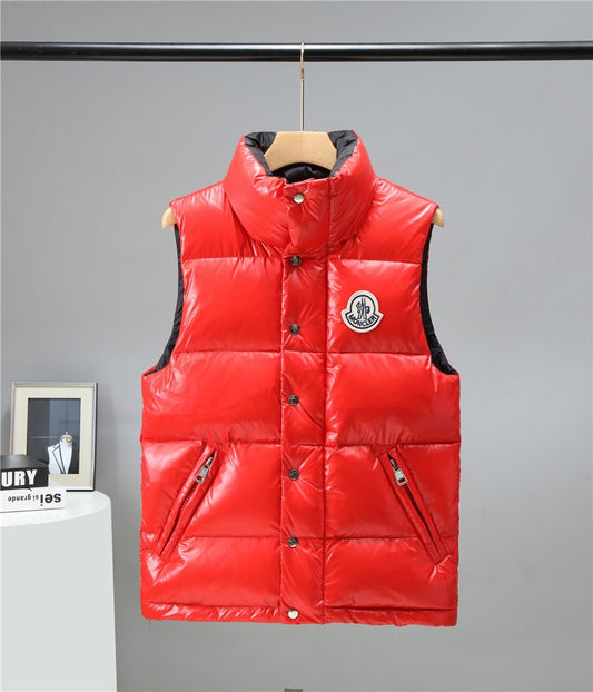 Moncler Glossy Quilted Down Vest — hero
