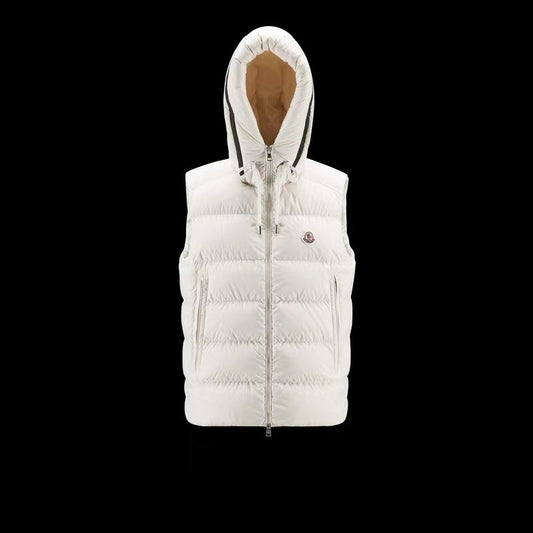Moncler Hooded Quilted Down Vest — hero