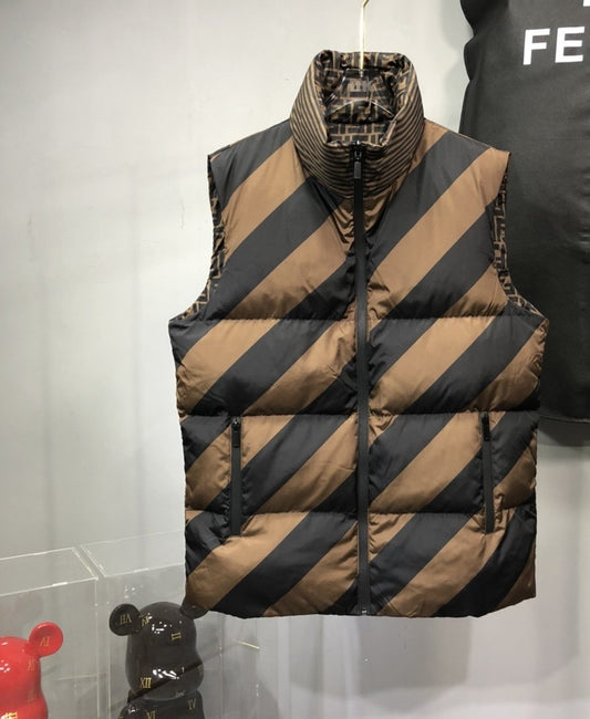 Fendi Reversible FF Monogram Down Vest — hero