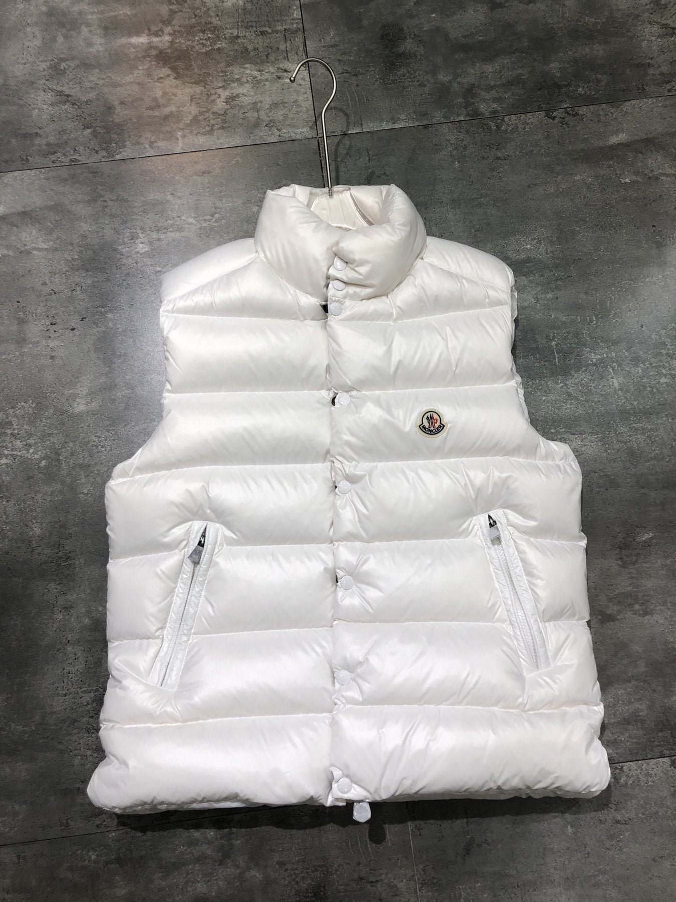 Moncler Quilted Down Vest — front