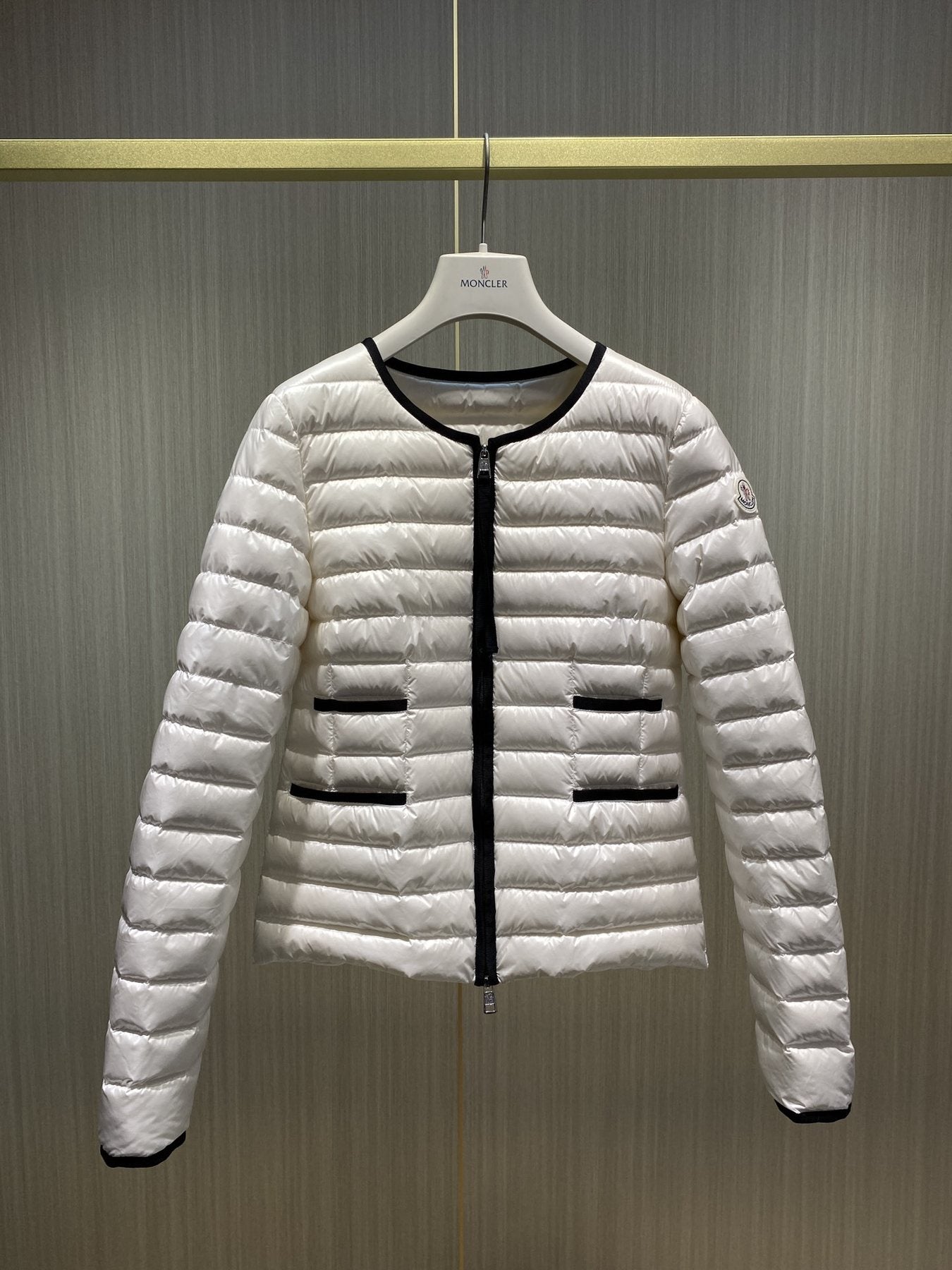 Moncler Women's BAILLET Lightweight Down Coat — front