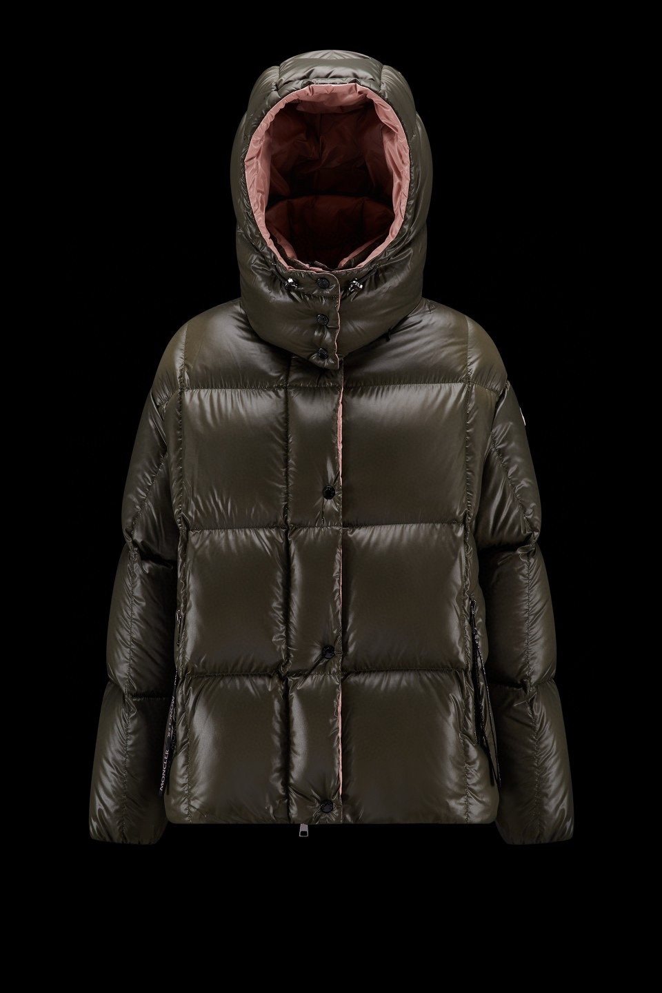 Moncler Women's Reversible Hooded Puffer Coat — front