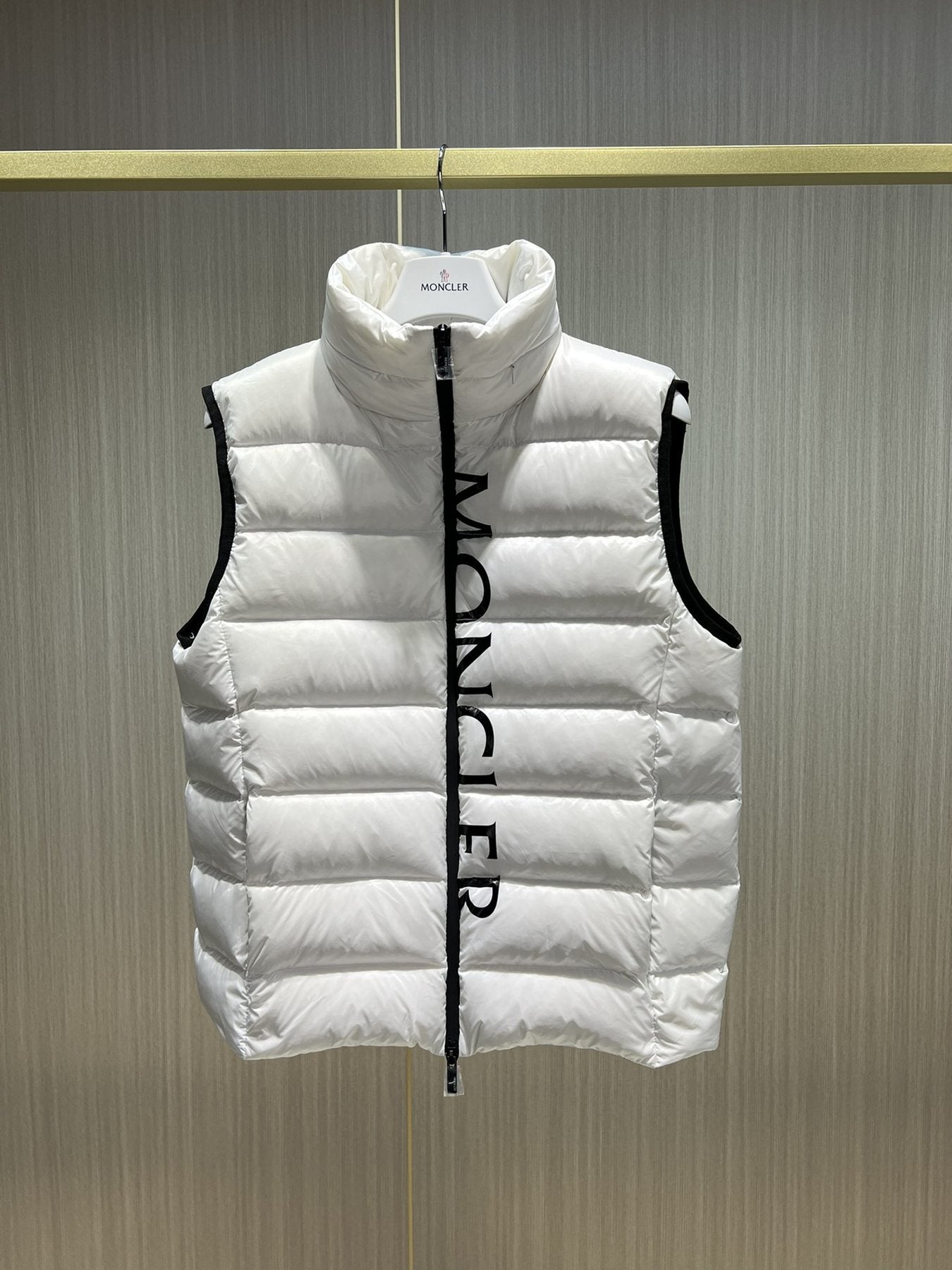 Moncler Quilted Down Vest — front