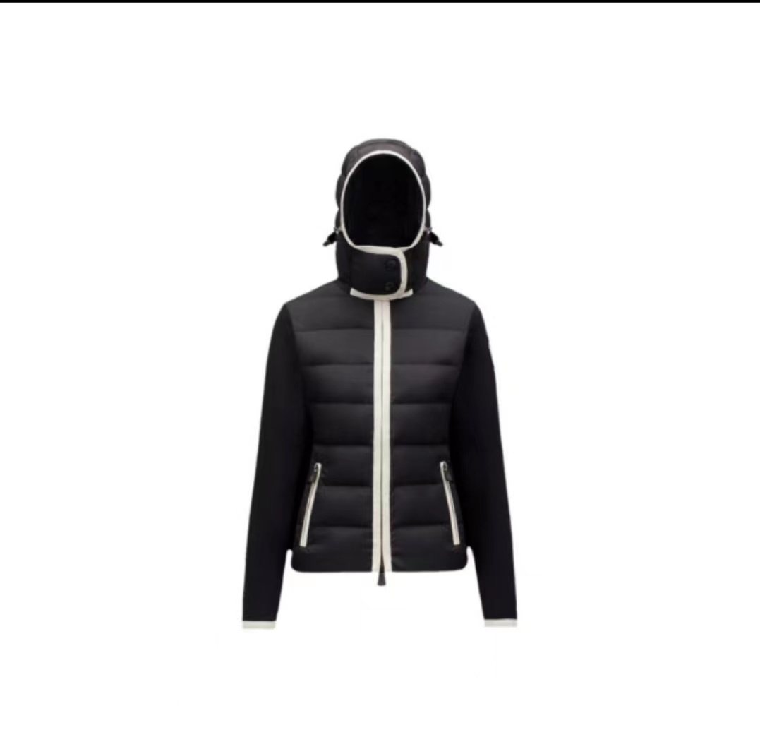 Moncler Hooded Quilted Down Puffer Coat — front