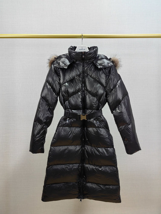Moncler Lalteron Women's Long Down Coat — hero