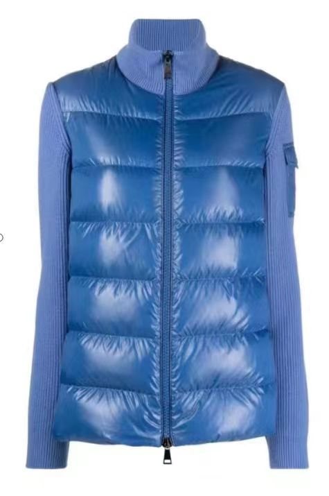 Moncler Hybrid Padded Knit Jacket — front