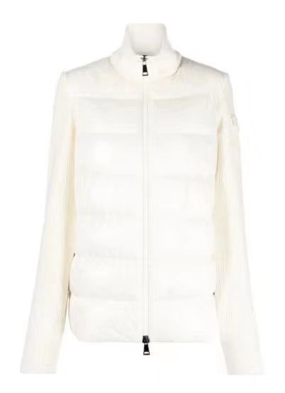Moncler Hybrid Padded Knit Jacket — front