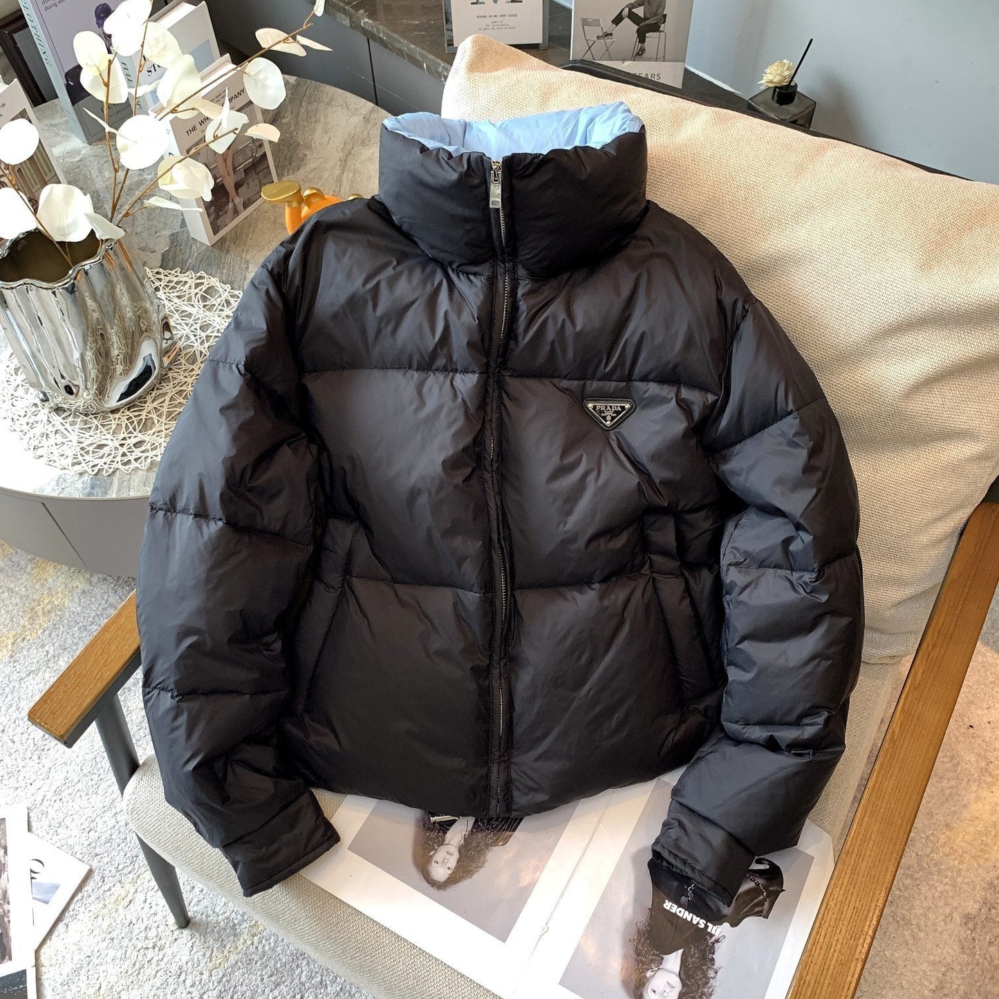 Prada Reversible Puffer Jacket — front