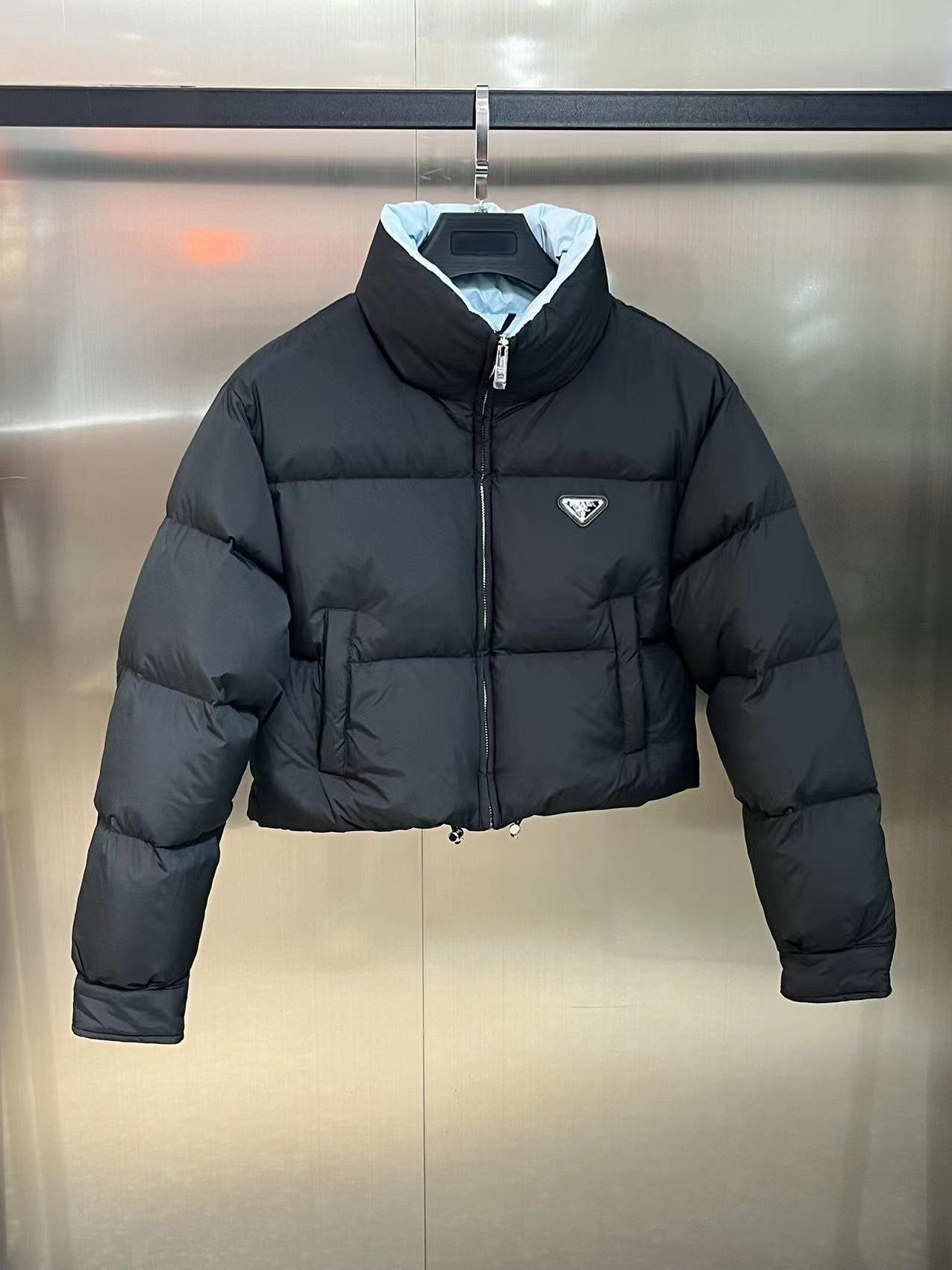 Prada Reversible Puffer Jacket — front
