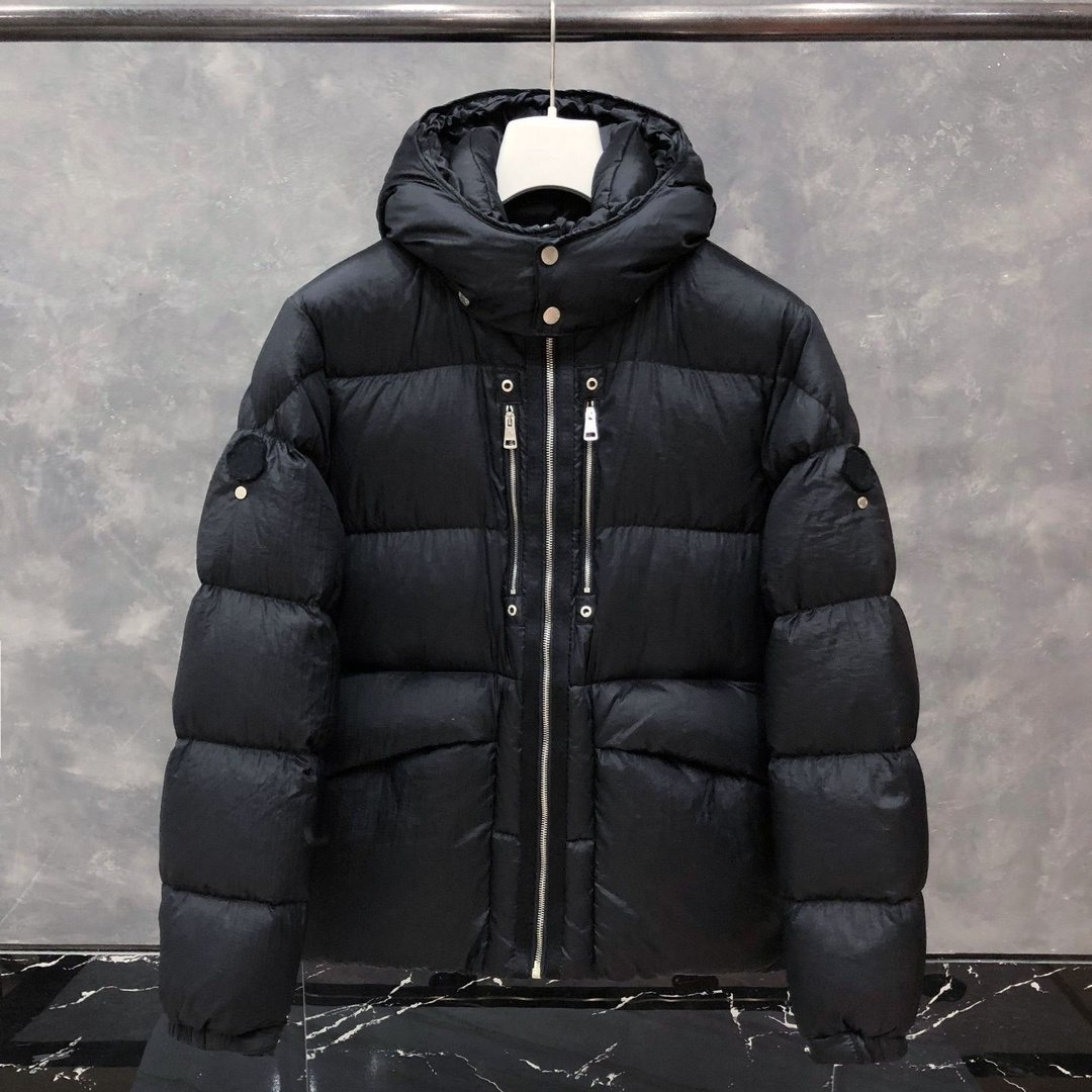 Moncler Hooded Quilted Puffer Coat — front