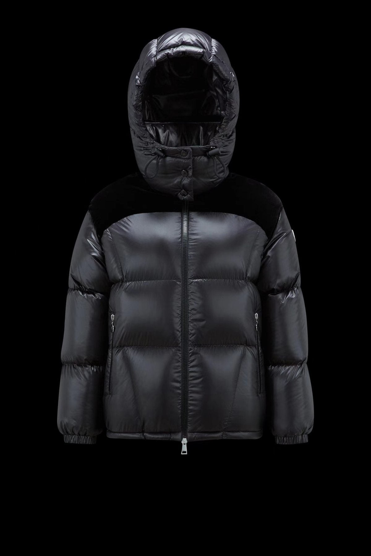 Moncler Hooded Quilted Puffer Coat — front