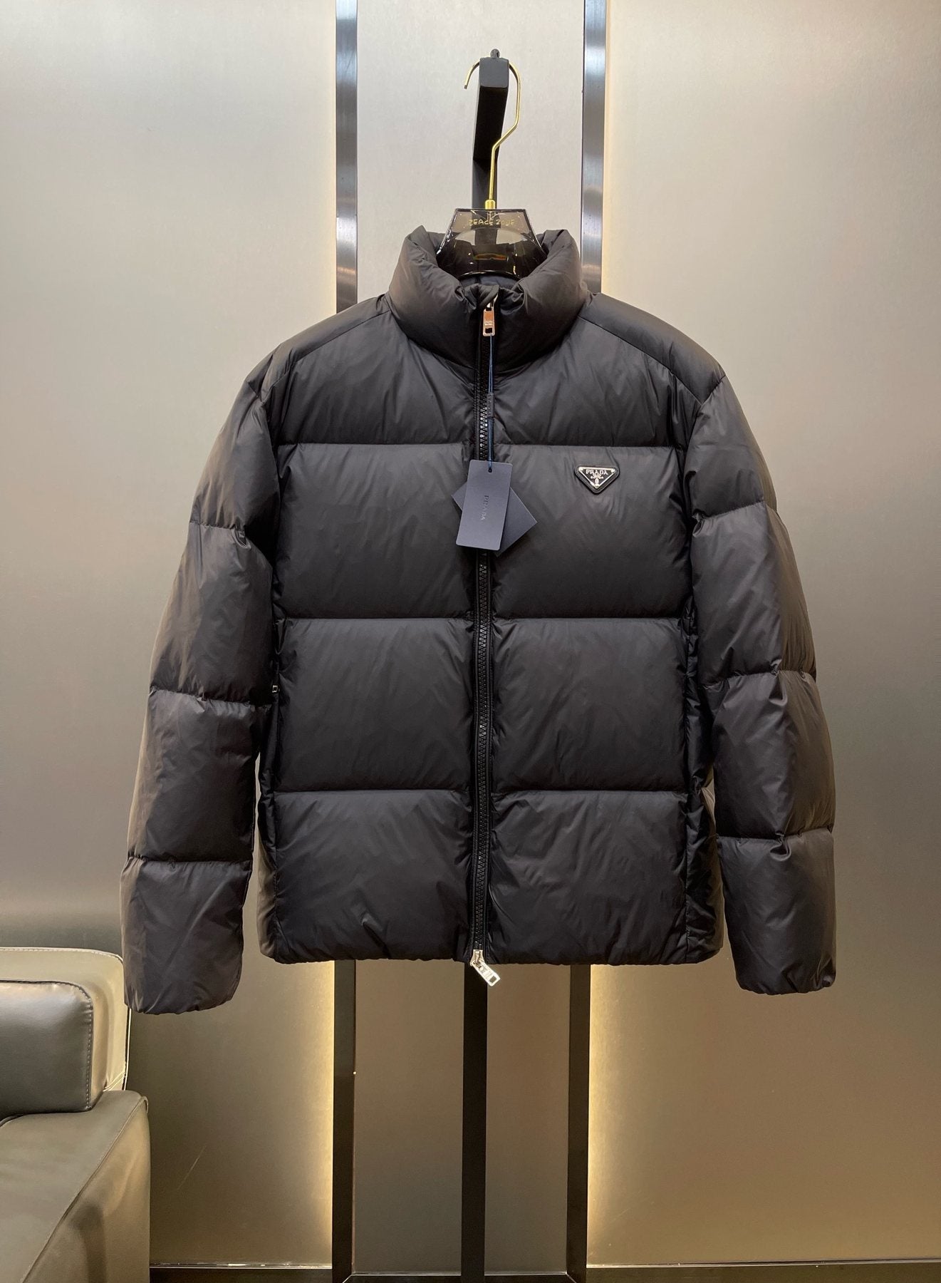 Prada Quilted Puffer Jacket — front