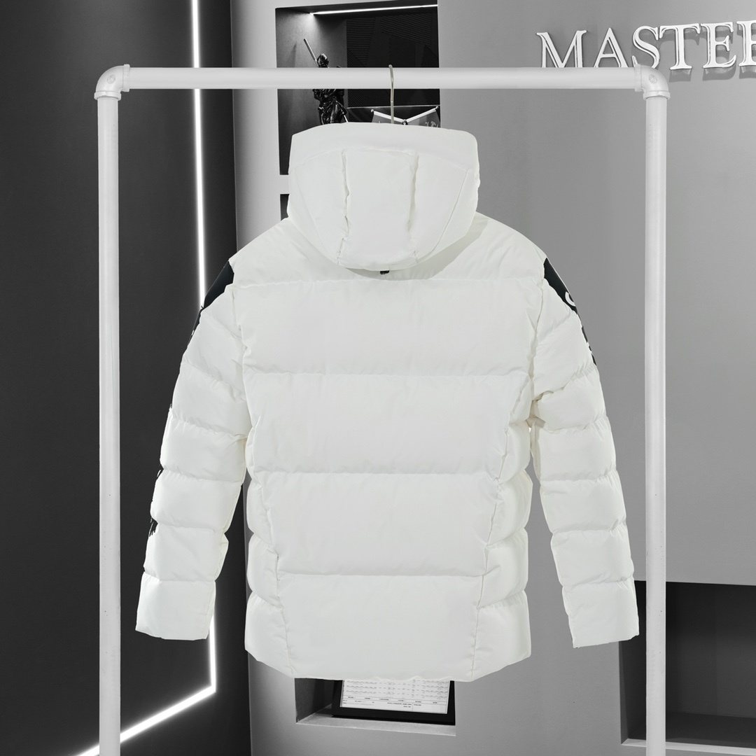 Moose Knuckles Hooded Puffer Jacket — back