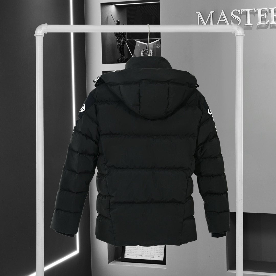 Moose Knuckles Hooded Puffer Jacket — back