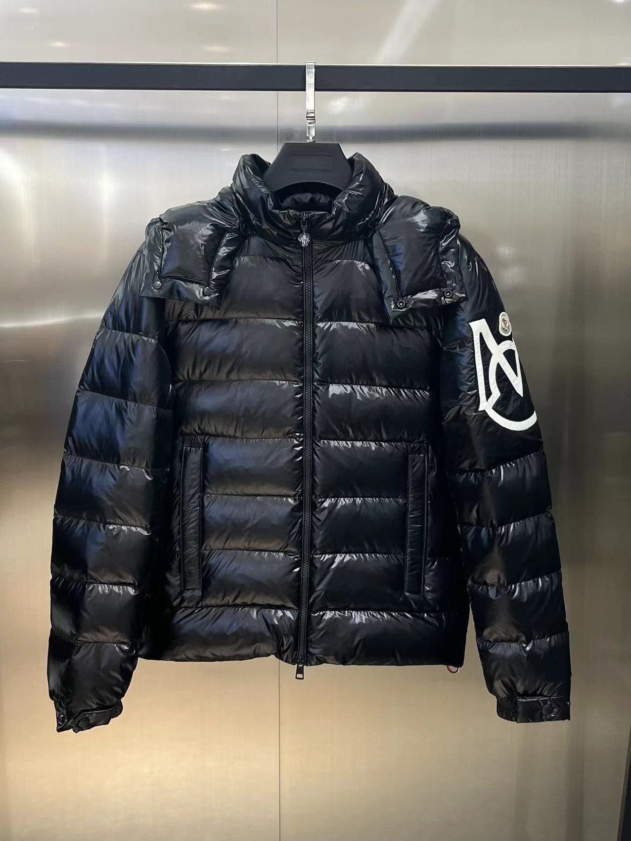 Moncler Hooded Quilted Puffer Coat — hero
