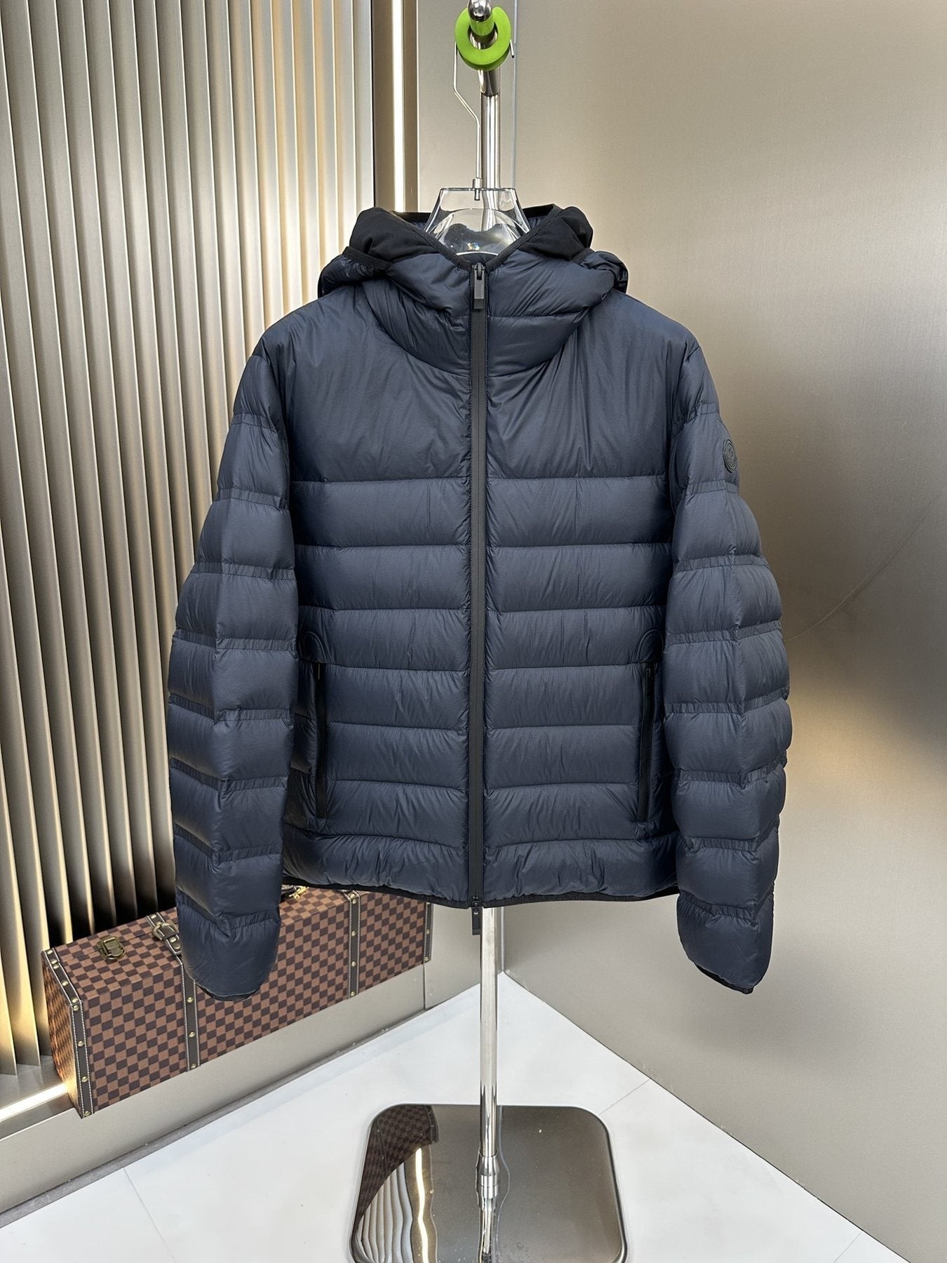 Men Moncler coat Hooded Puffer Jacket — front