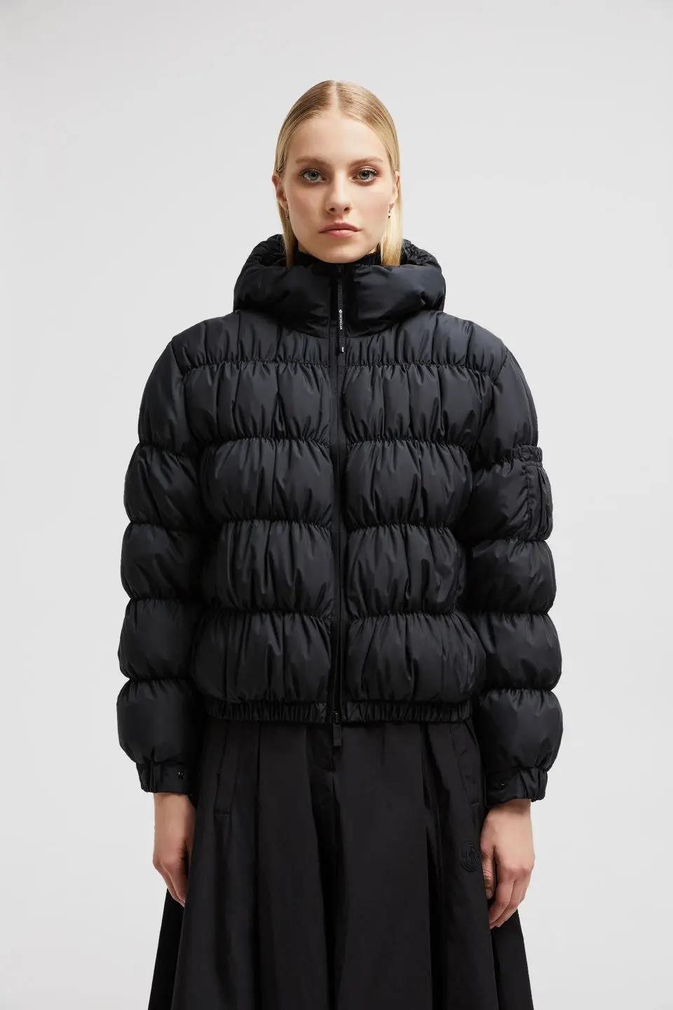 Moncler Women's Hooded Puffer Coat — front