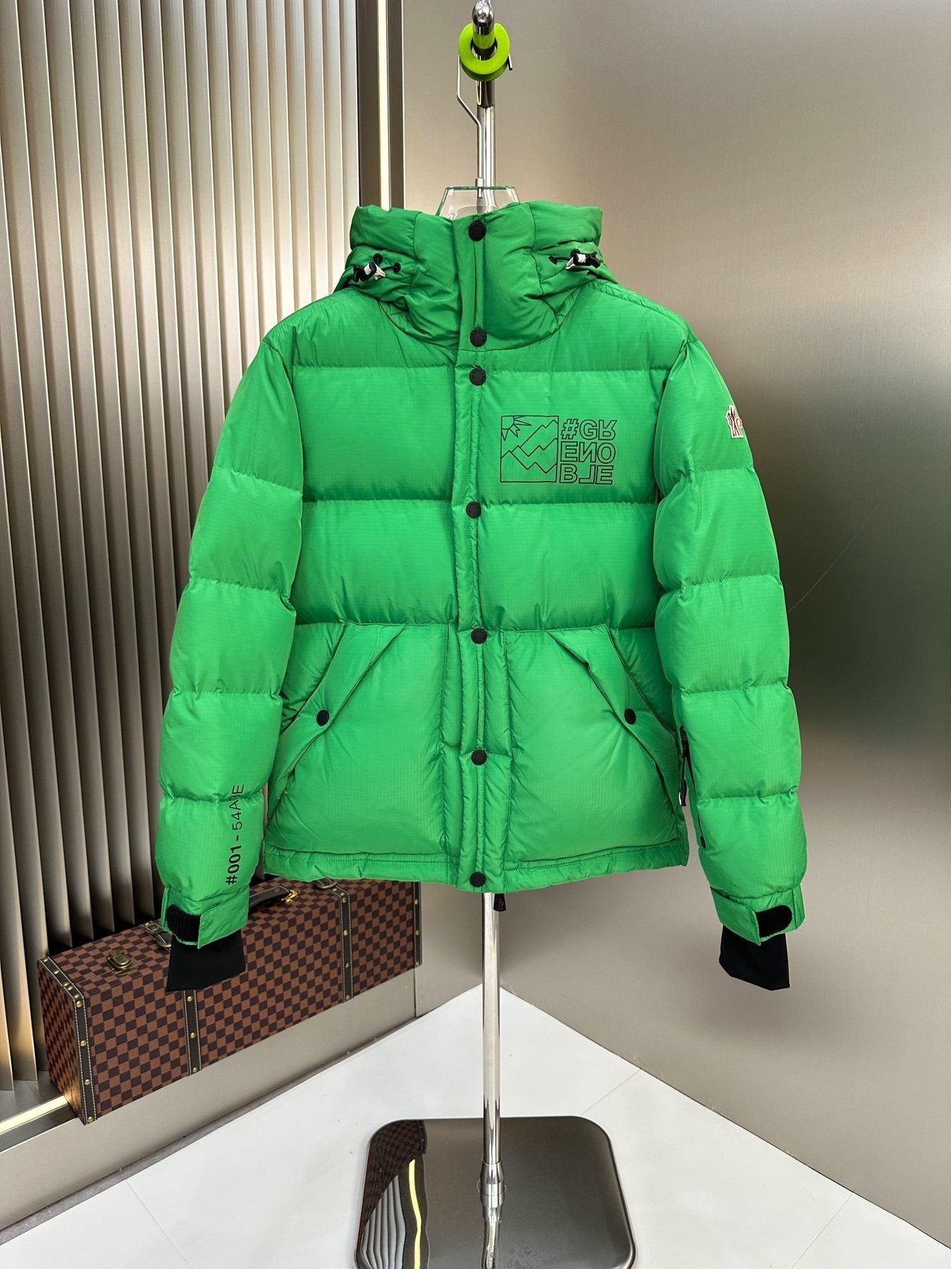 Moncler Hooded Quilted Puffer Coat — front