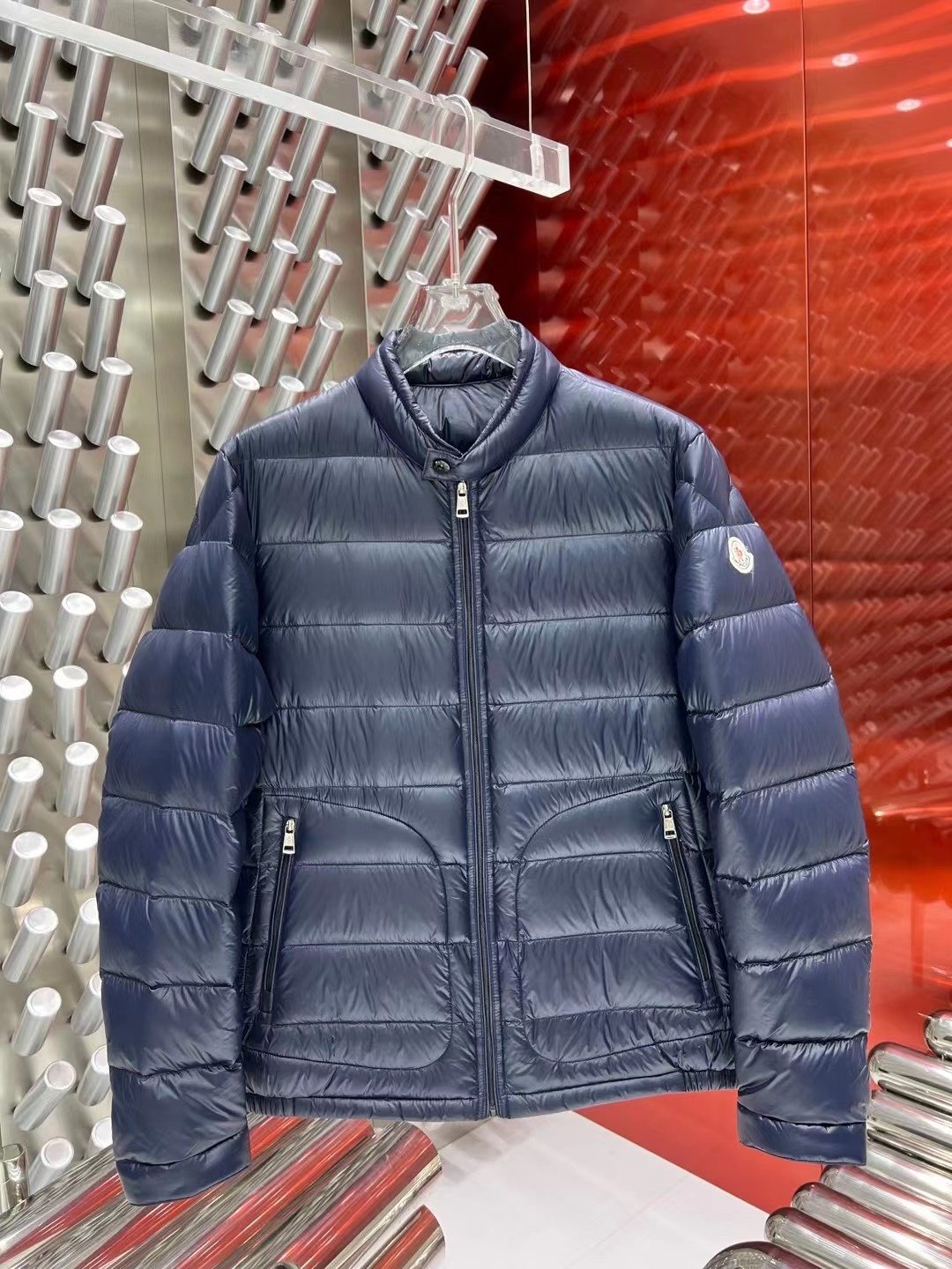 Men Moncler coat Quilted Puffer Jacket — front
