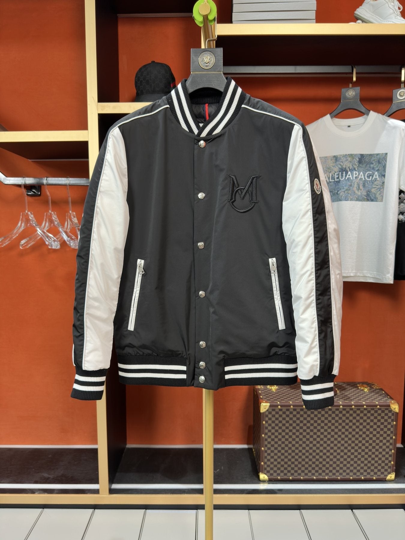 Moncler Reversible Varsity Coat — front