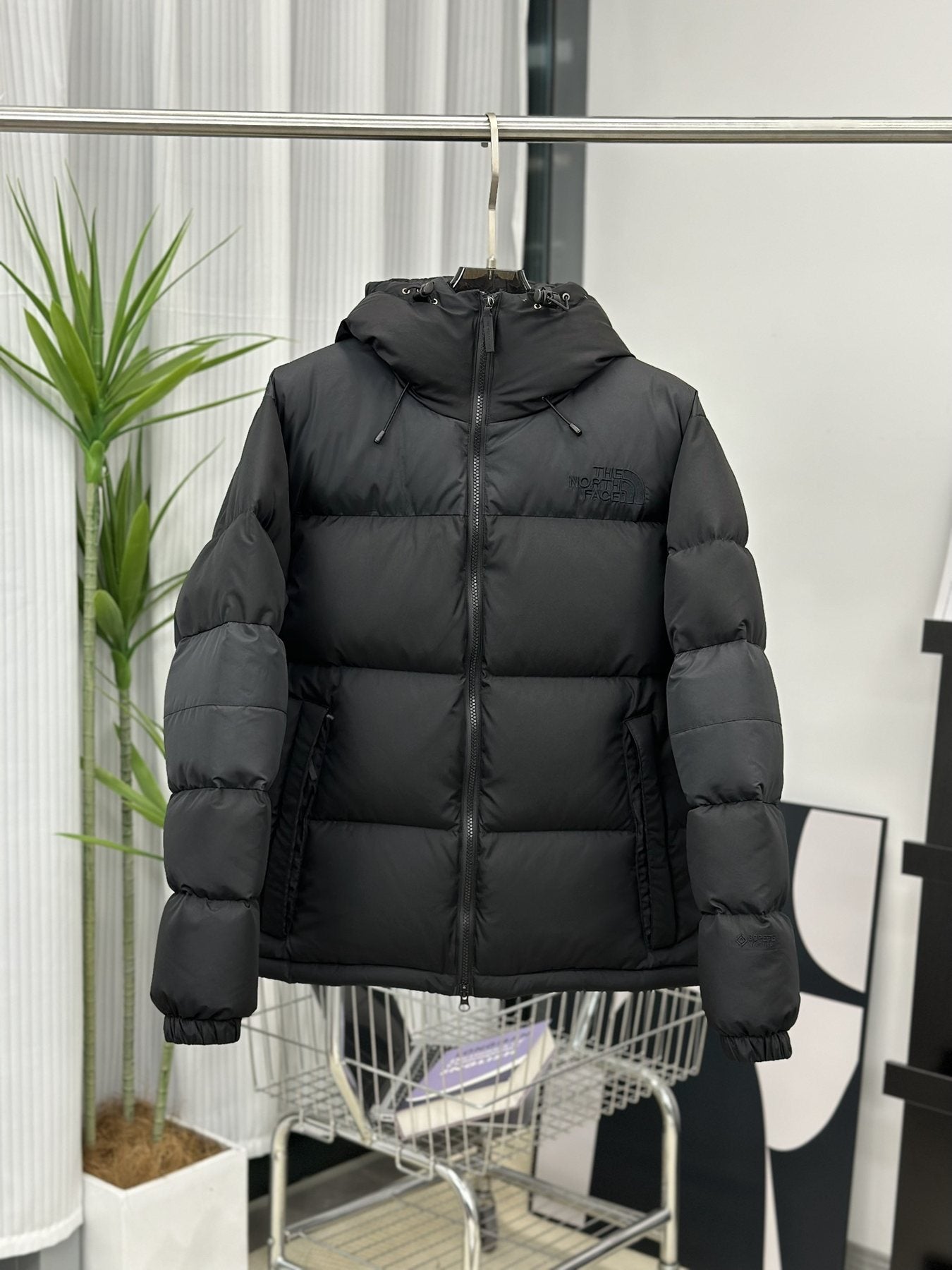 The North Face Hooded Puffer Jacket — front