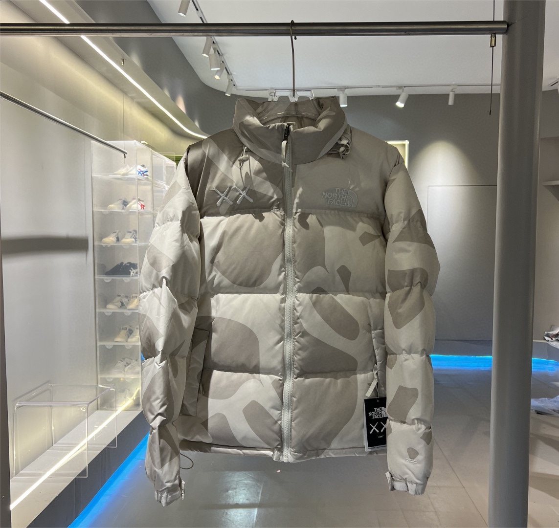 The North Face Camouflage Puffer Jacket — front