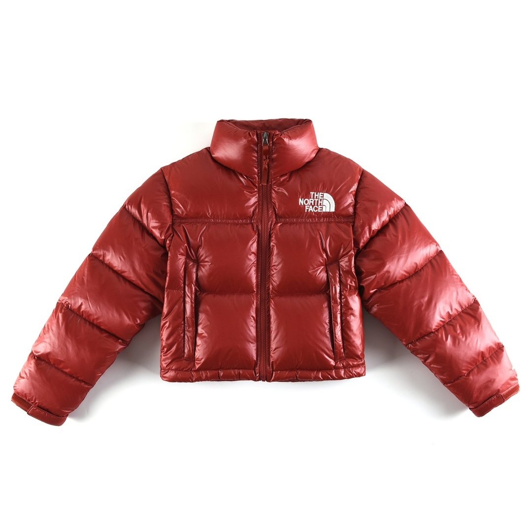The North Face Women's Cropped Quilted Puffer Jacket — front