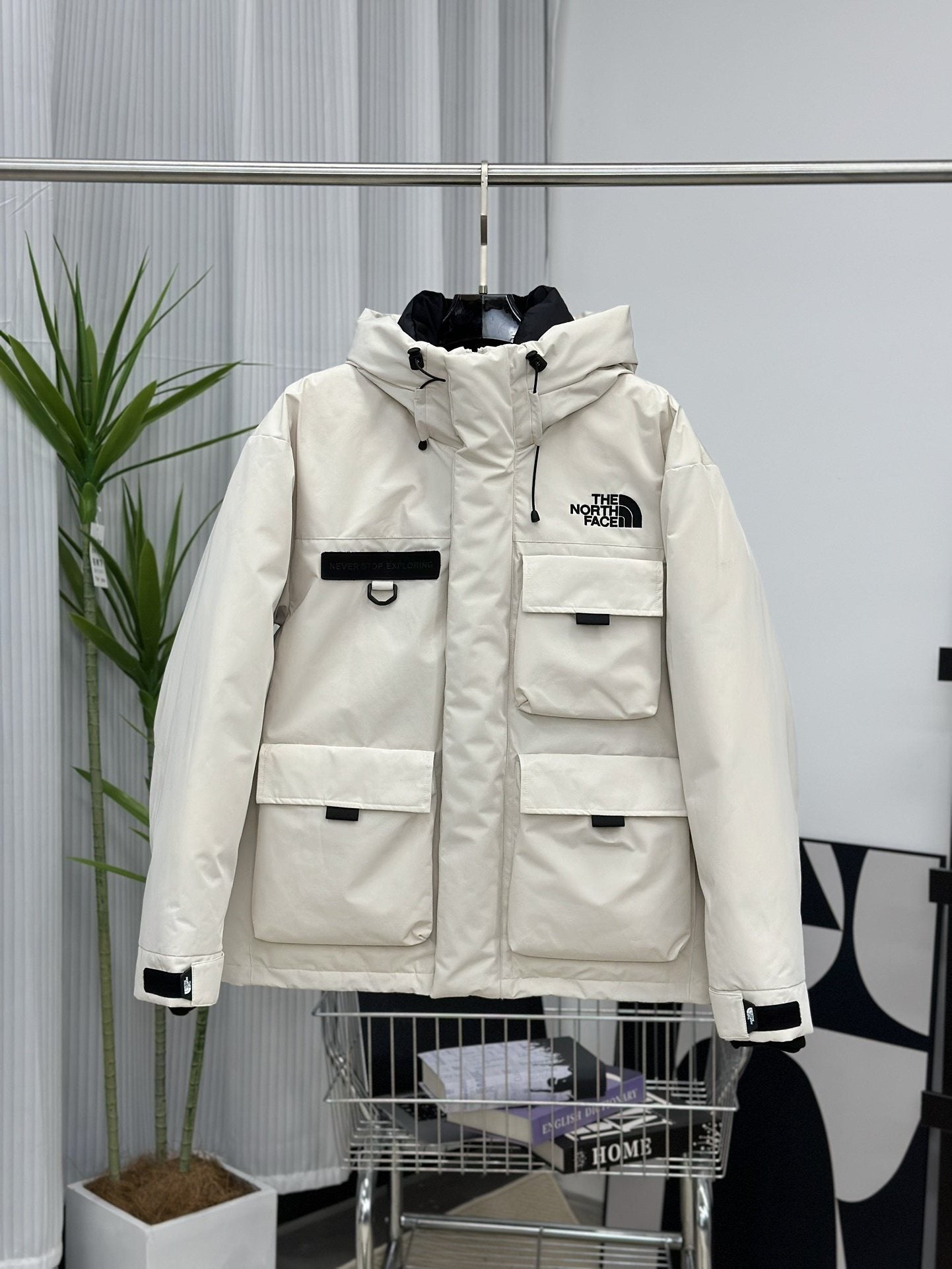 The North Face Hooded Utility Puffer Jacket — hero