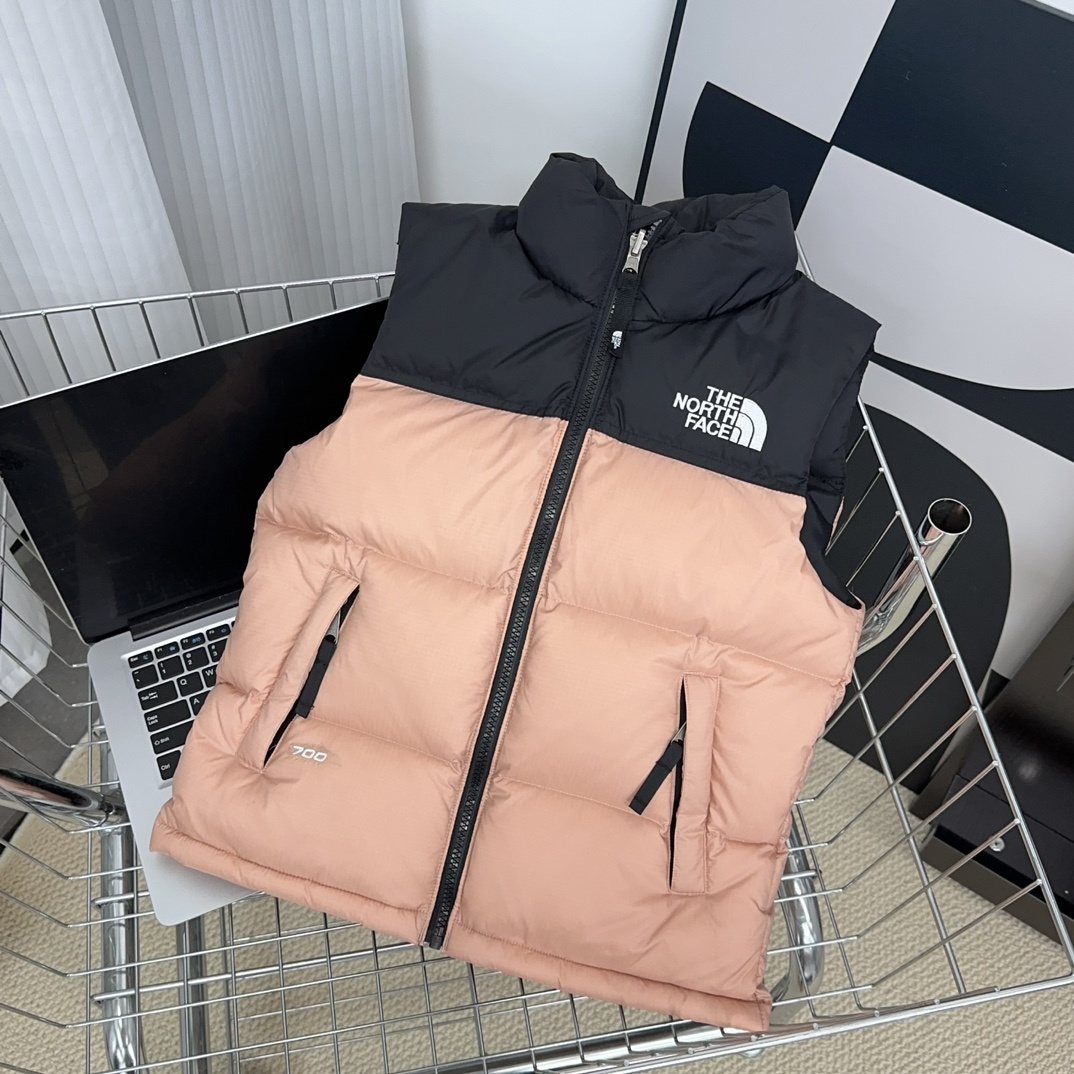 The North Face Kids' Quilted Down Vest — front