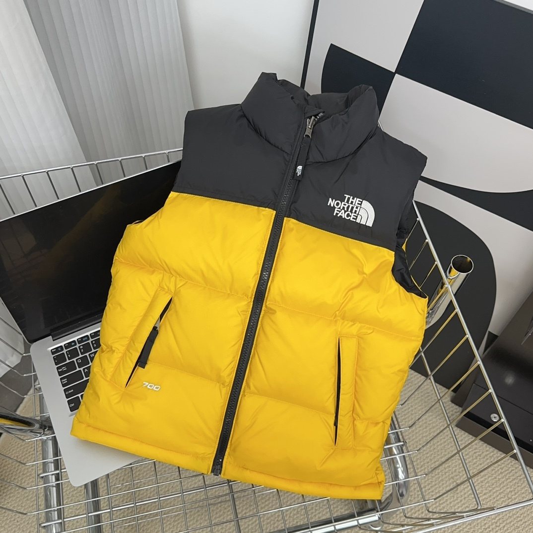 The North Face Kids' Quilted Down Vest — front