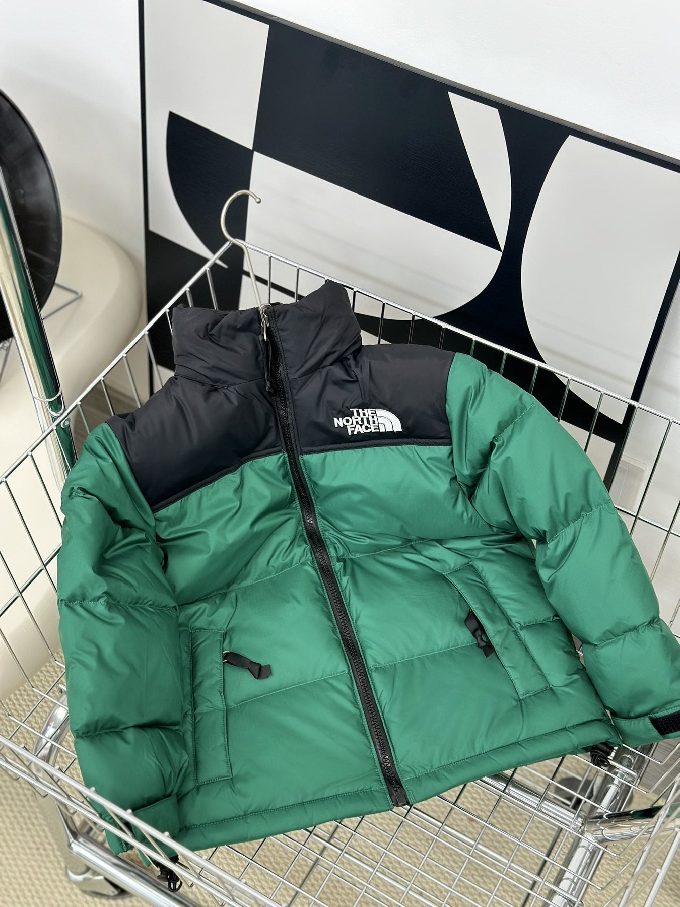 The North Face Kids' Color-Block Down Jacket — front