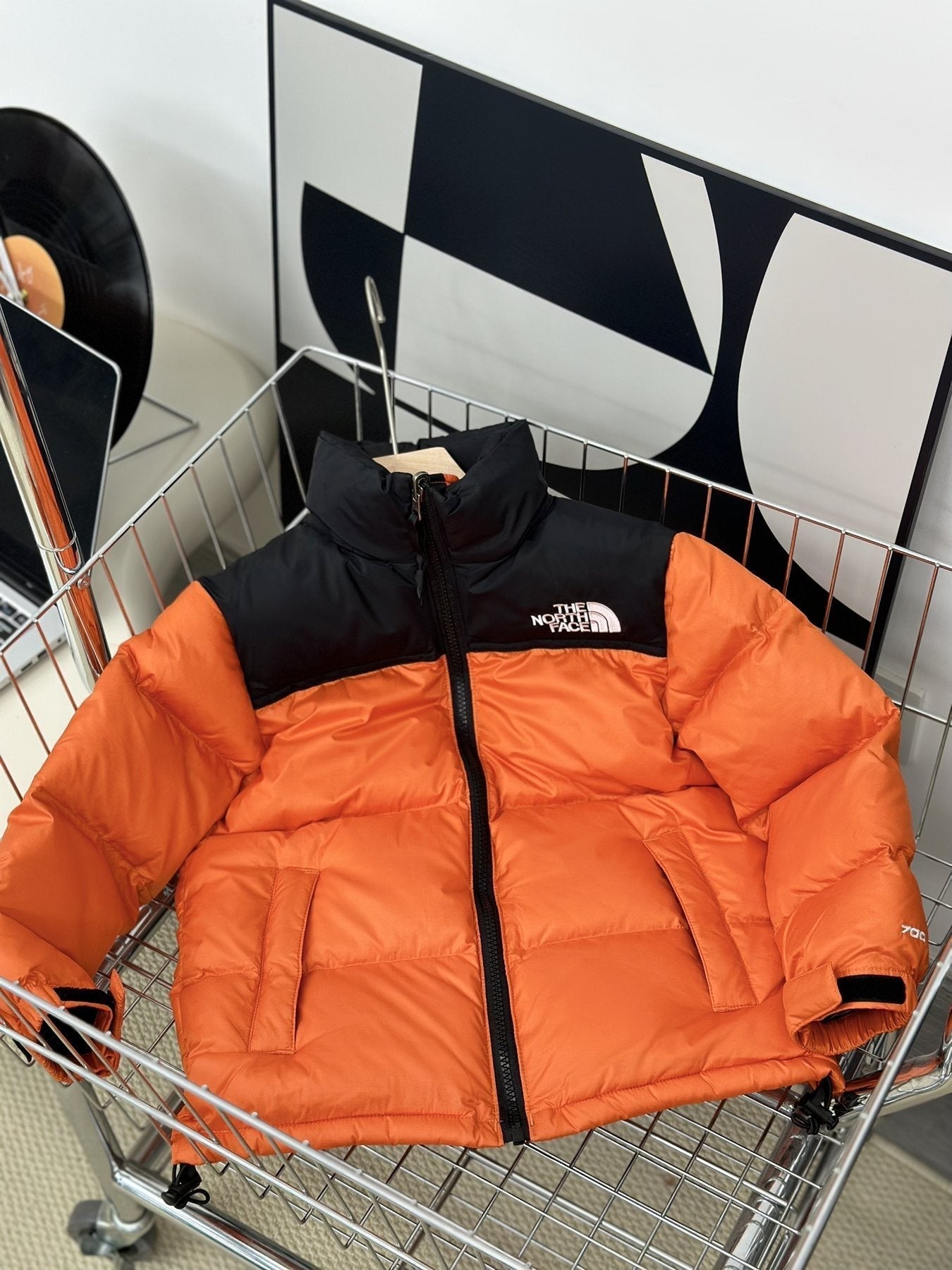 The North Face Kids' Color-Block Down Jacket — front