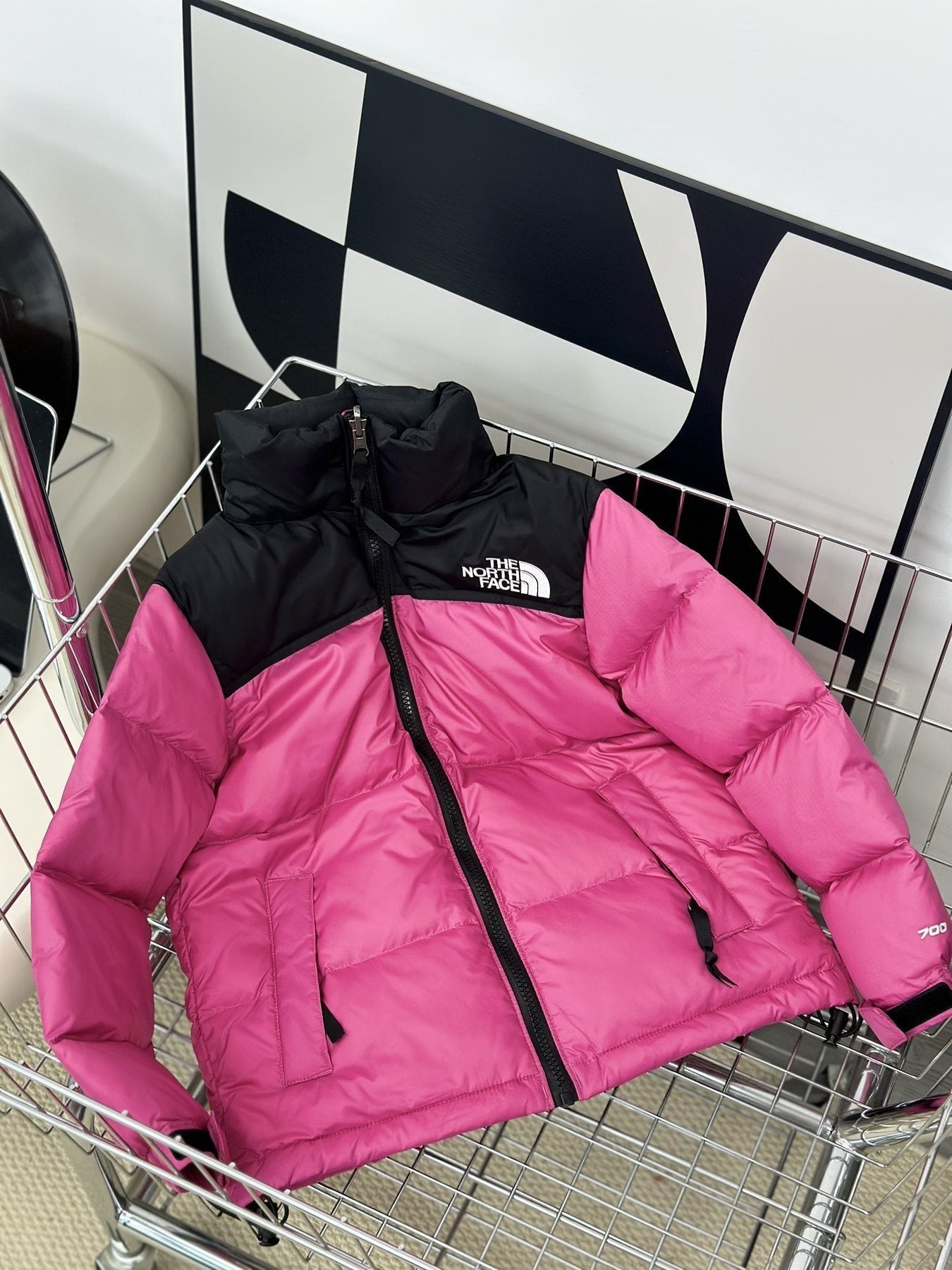 The North Face Kids' Color-Block Down Jacket — front