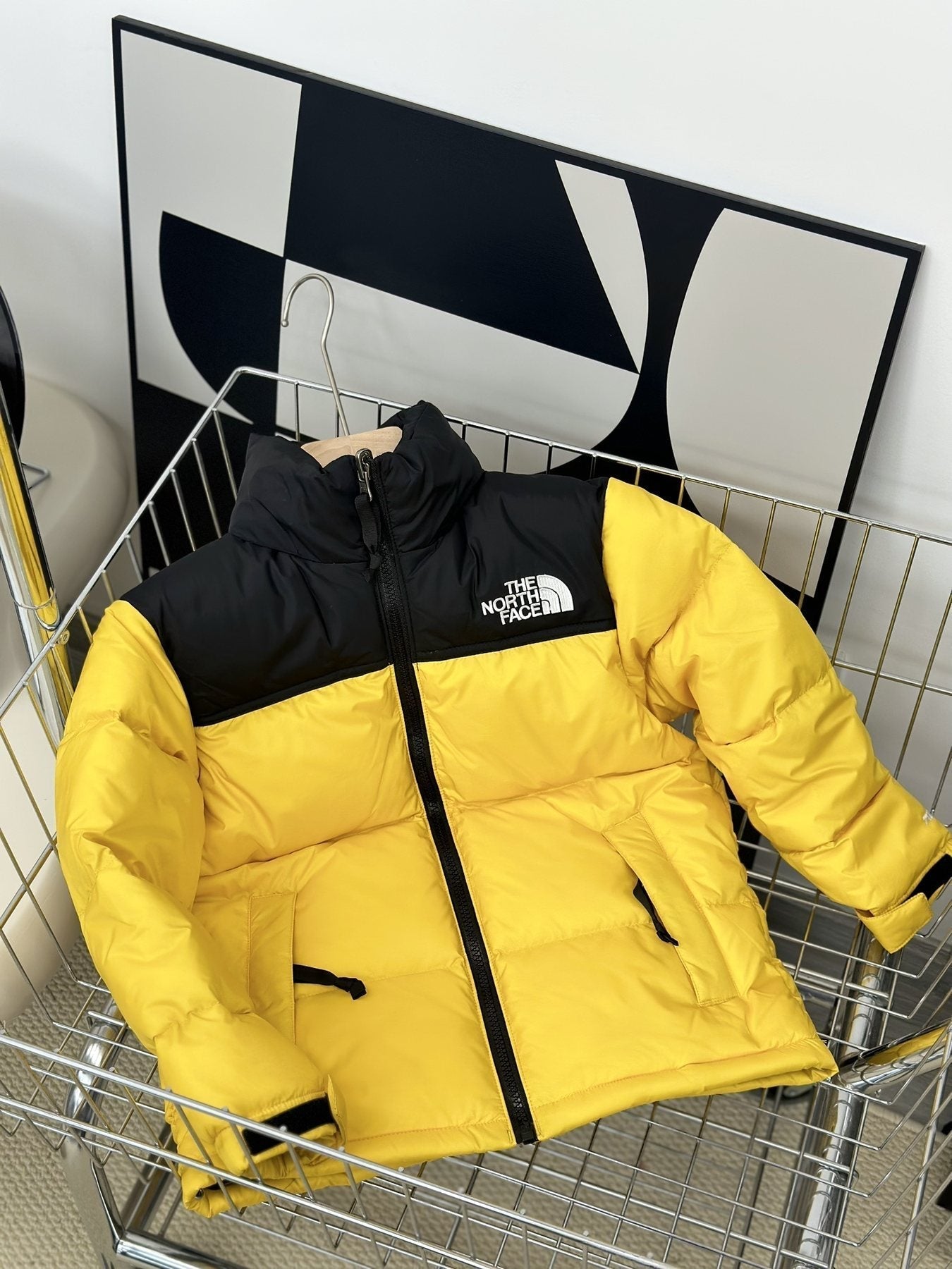 The North Face Kids' Color-Block Down Jacket — front