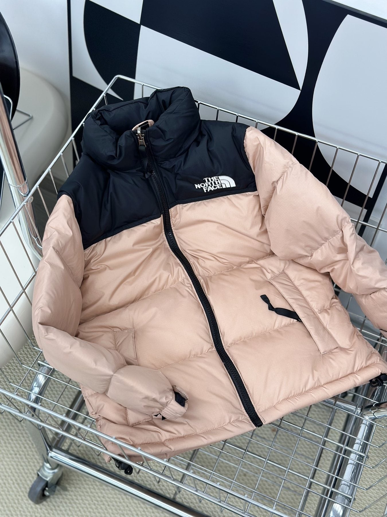 The North Face Kids' Color-Block Down Jacket — front