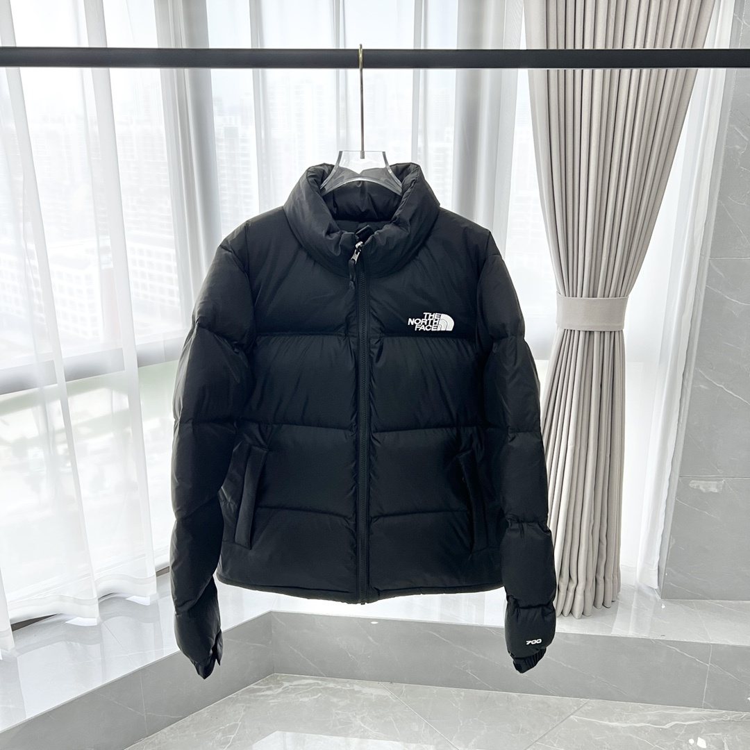 The North Face Color-Block Puffer Jacket — front