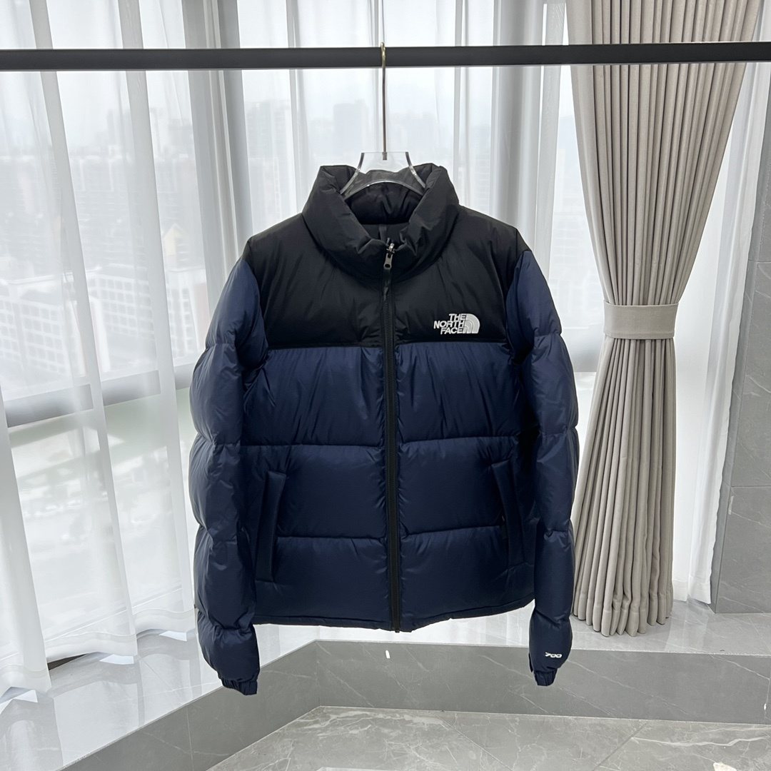 The North Face Color-Block Puffer Jacket — front