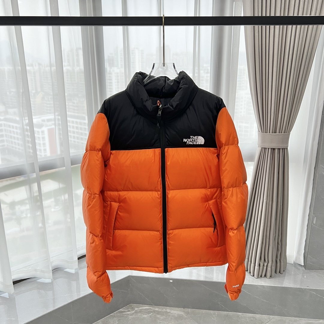 The North Face Color-Block Puffer Jacket — front