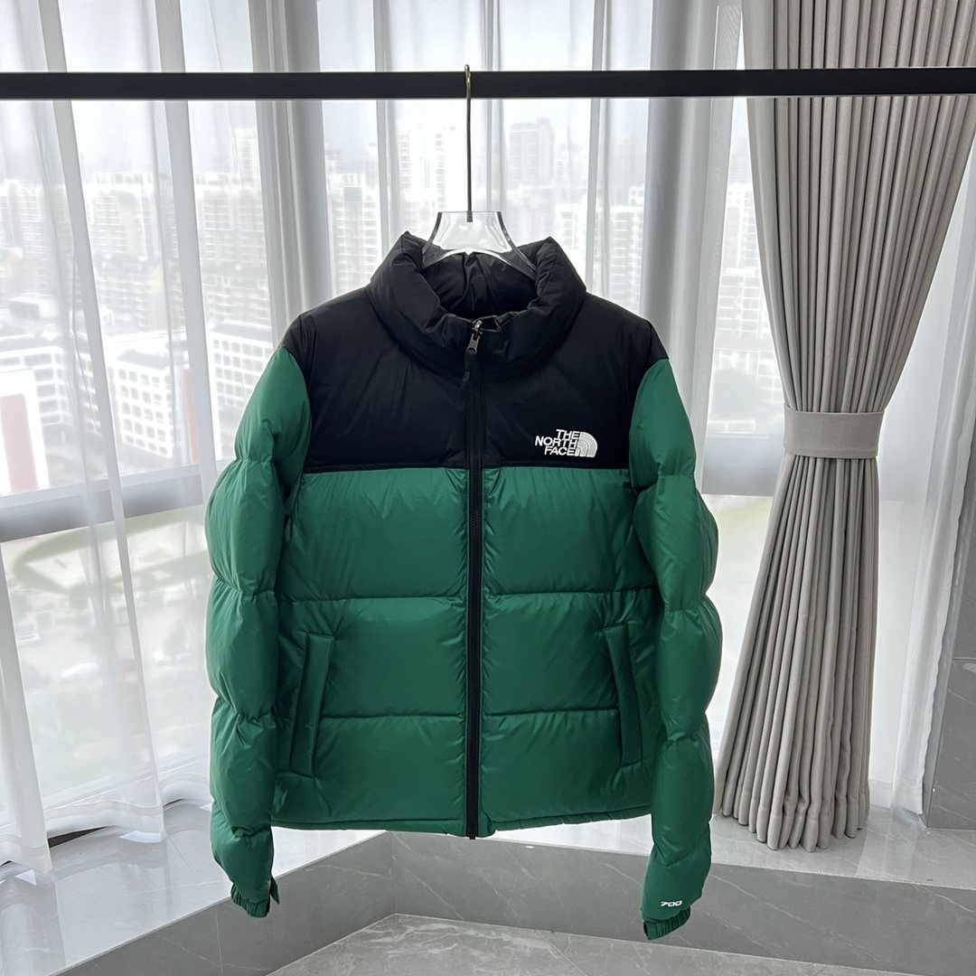 The North Face Color-Block Puffer Jacket — front