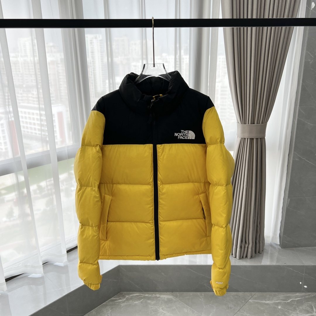 The North Face Color-Block Puffer Jacket — front