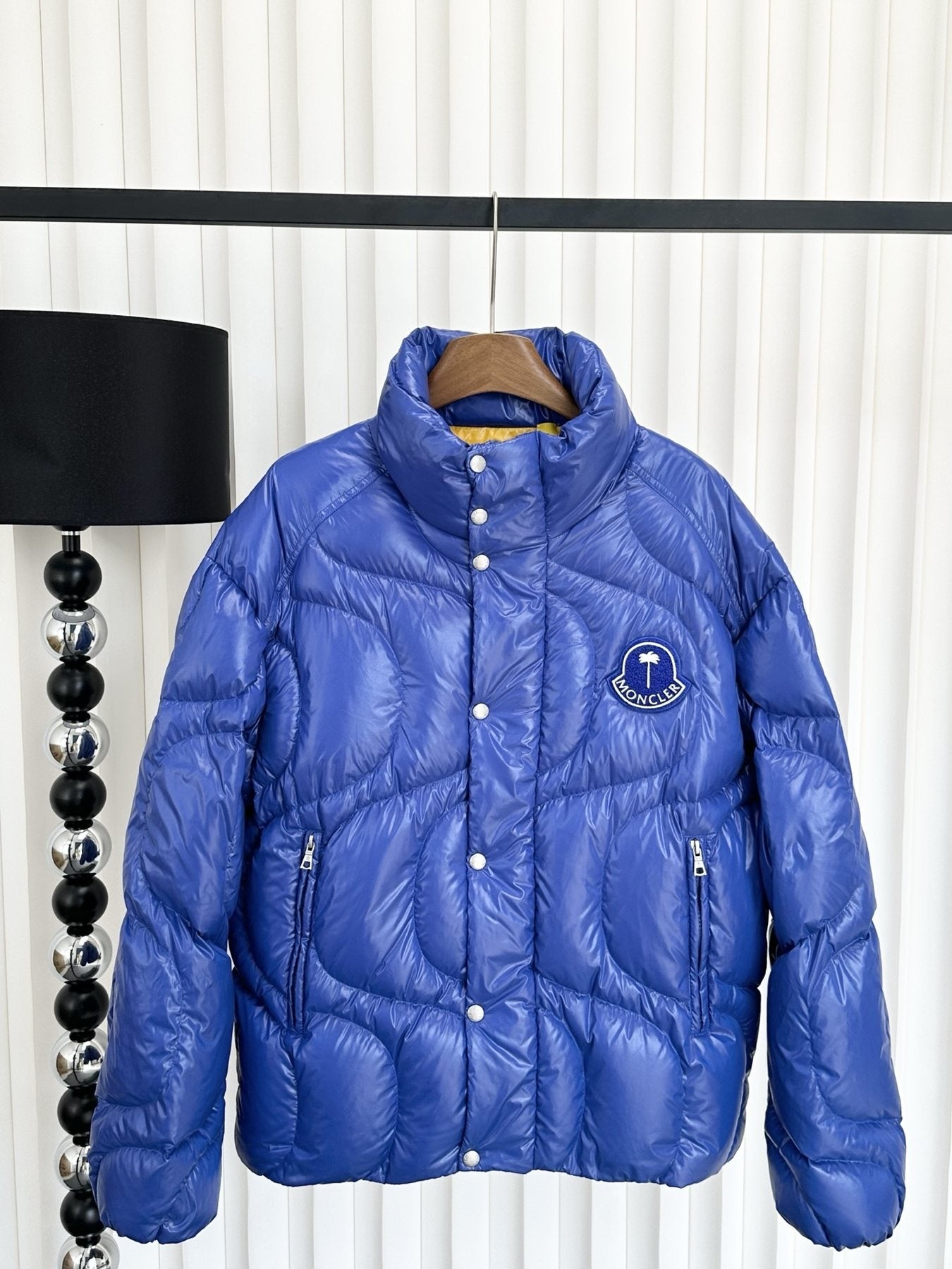 Moncler Quilted Short Down Coat — front