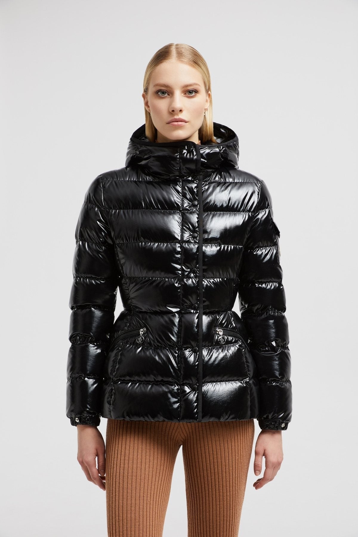 Moncler Hooded Quilted Puffer Coat — front