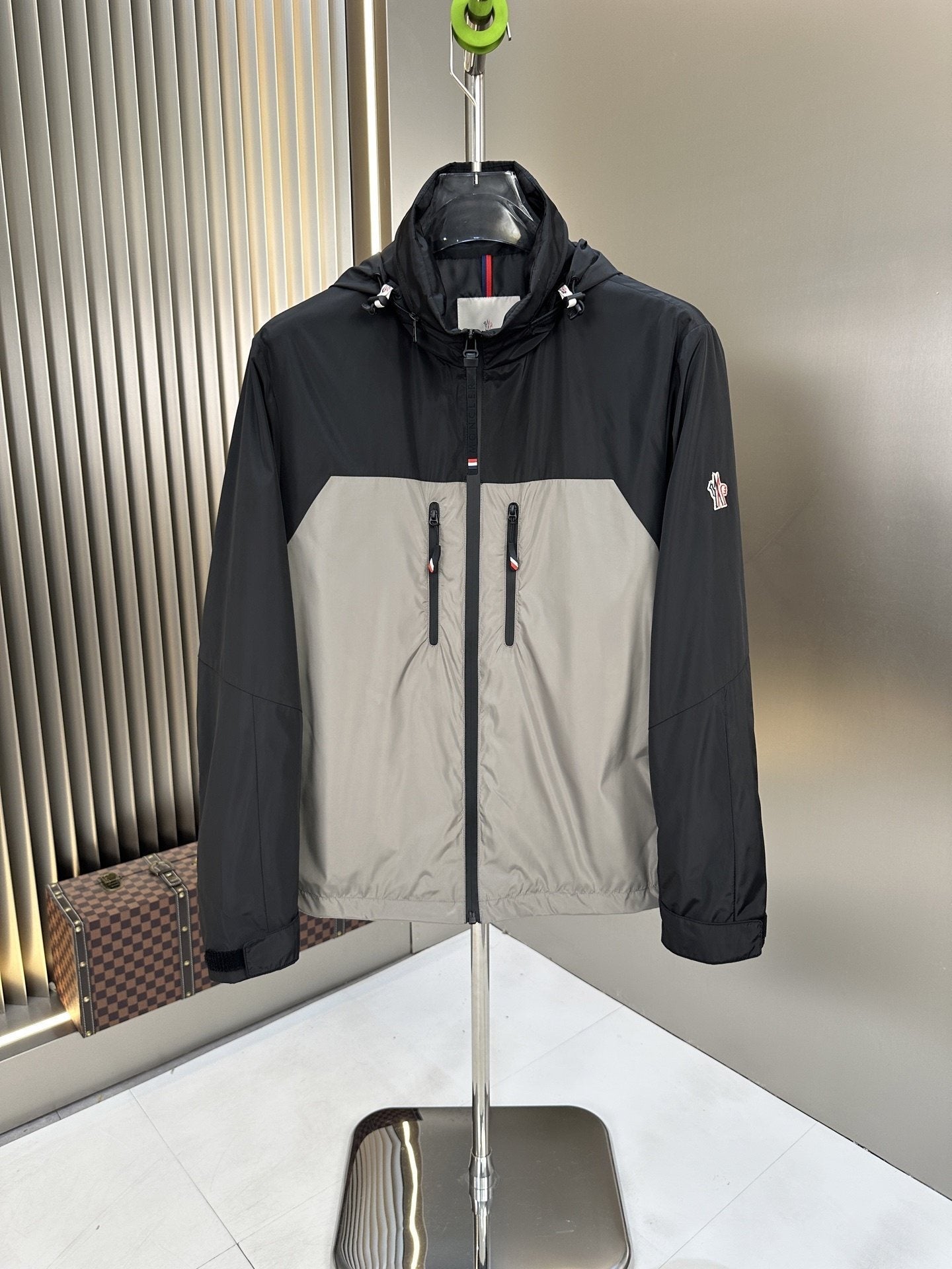 Moncler Color-Block Hooded Jacket — hero