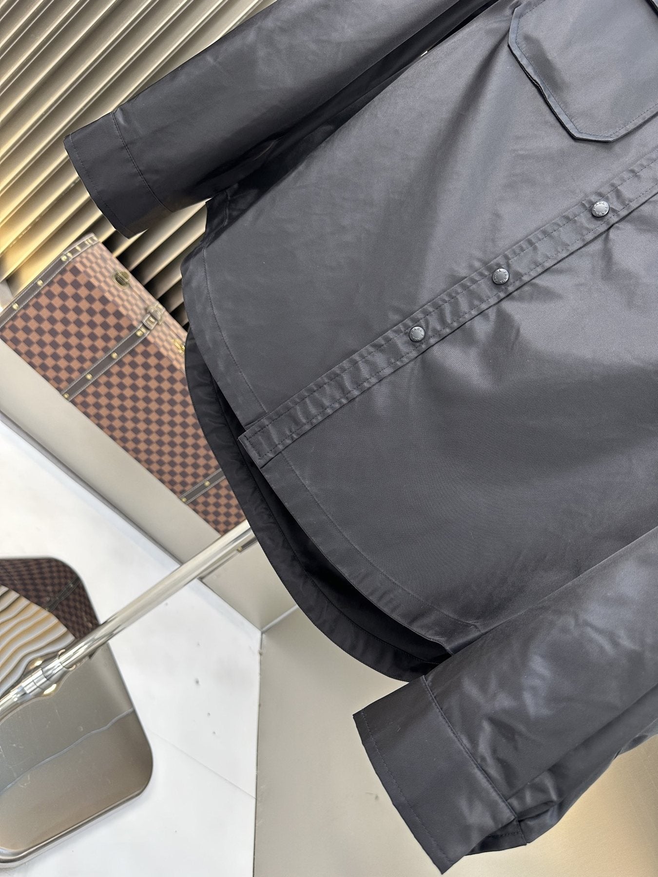 Prada Hooded Utility Jacket — detail