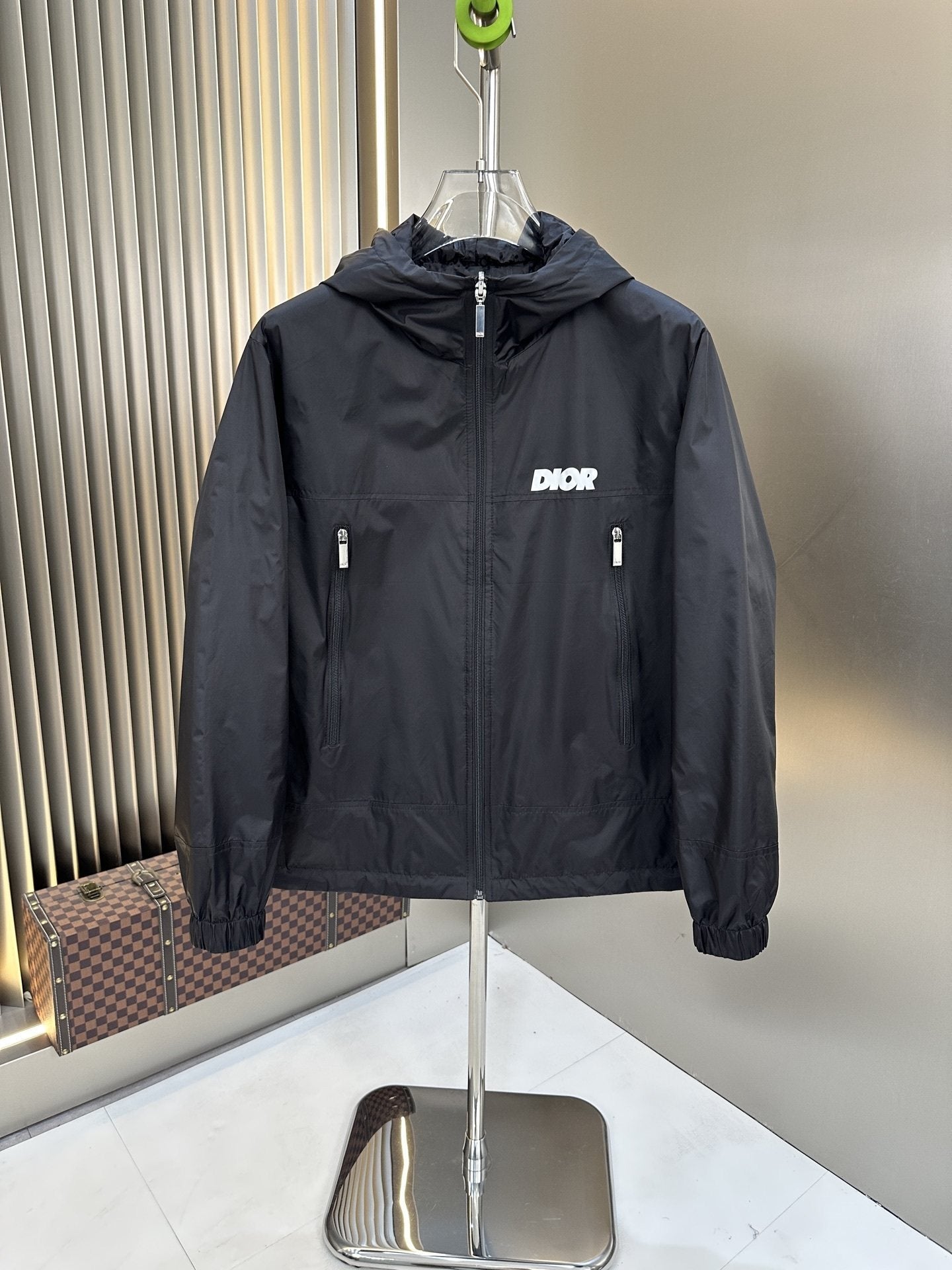 2026 Original Jacket Hooded Wordmark Windbreaker — hero