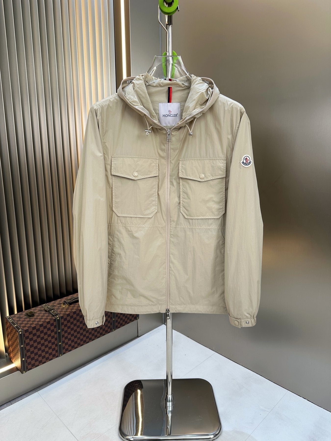 Moncler Hooded Utility Jacket — front