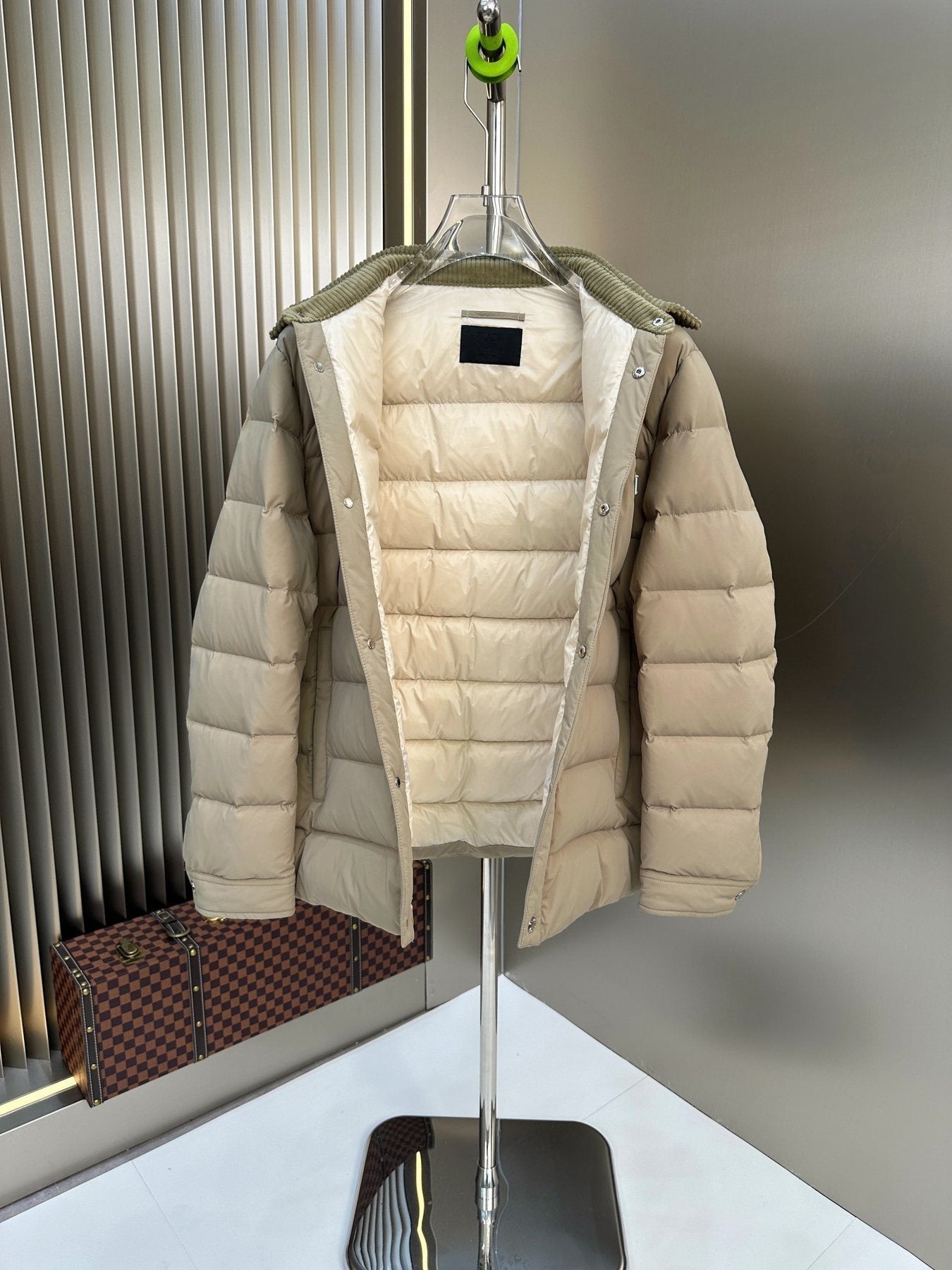 Prada Quilted Puffer Jacket — front